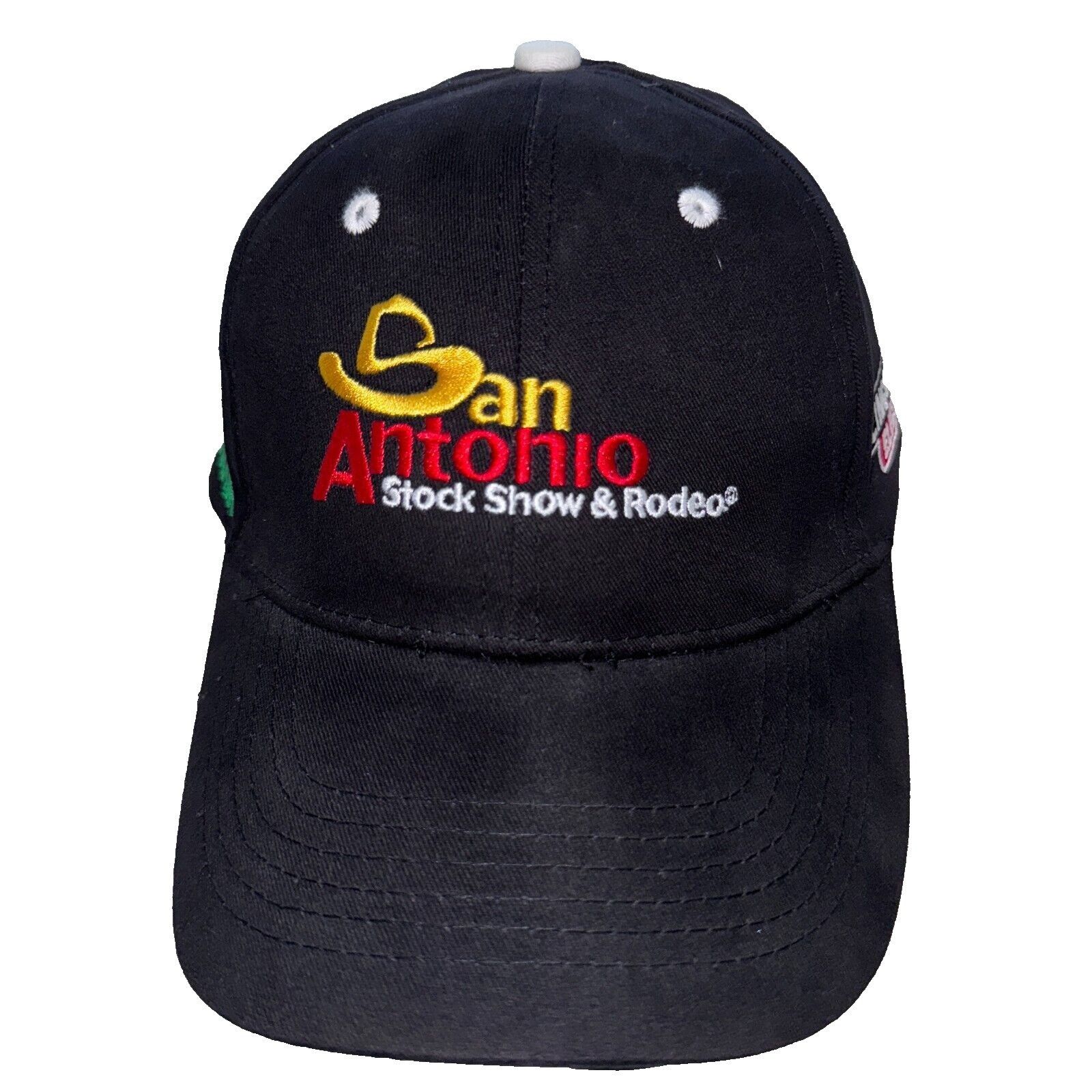 Other San Antonio Stock Show & Rodeo Black Strapback Hat AG Mechan Size ONE SIZE - 1 Thumbnail