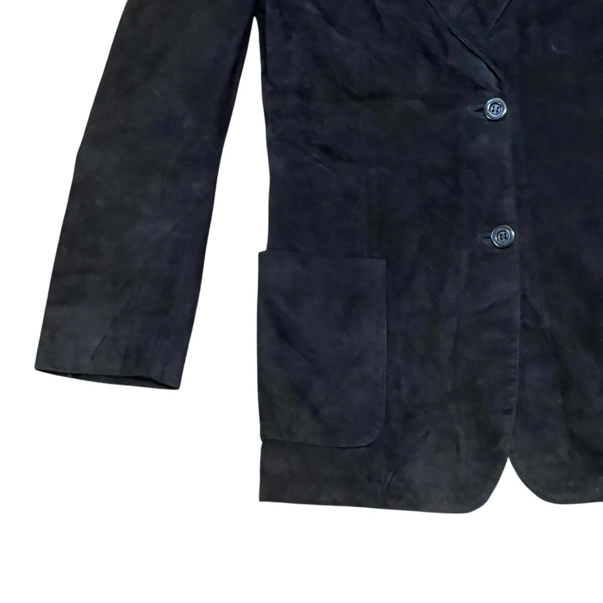 Genuine Leather Vintage Simon Style Milano Genuine Leather Blazer Jacket Size US XS / EU 42 / 0 - 4 Thumbnail