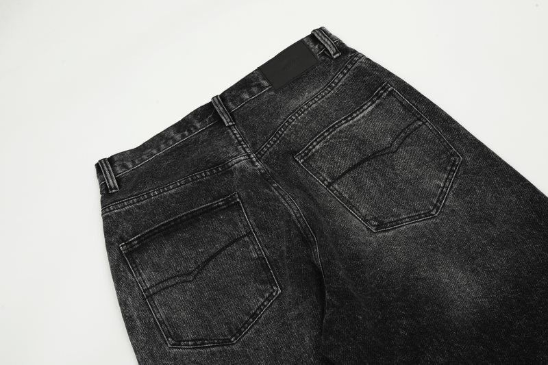 Japanese Brand × Jean Vintage washed distressed loose cargo ripped straight jeans Size US 32 / EU 48 - 5 Thumbnail