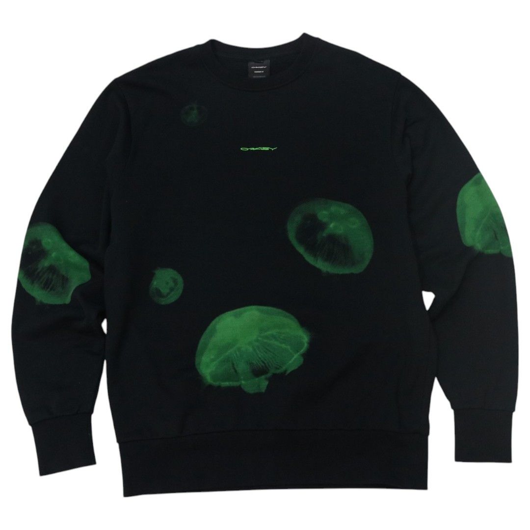 Oakley OAKLEY Jellyfish Print Sweatshirt Size US M / EU 48-50 / 2 - 1 Thumbnail