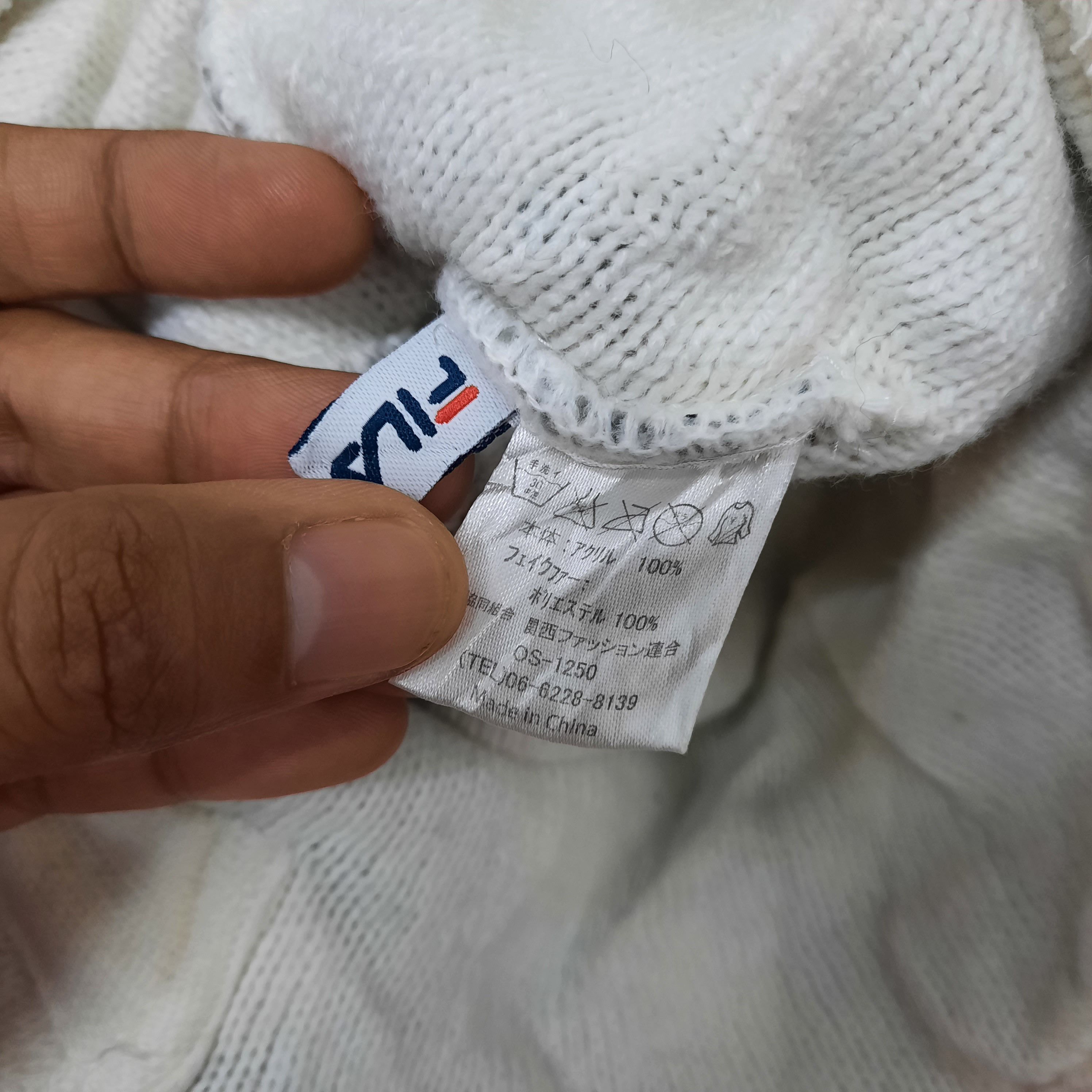 Fila ❄️ Fila polkadot visor beanie cap Size ONE SIZE - 4 Thumbnail