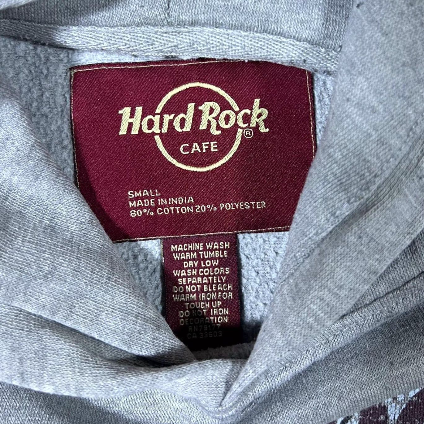 Hard Rock Cafe Hard Rock Cafe Venice Distressed Style Souvenir Graphic Grey Hoodie Women's Small Shirt/Hoodie Cookies? Size S / US 4 / IT 40 - 4 Thumbnail