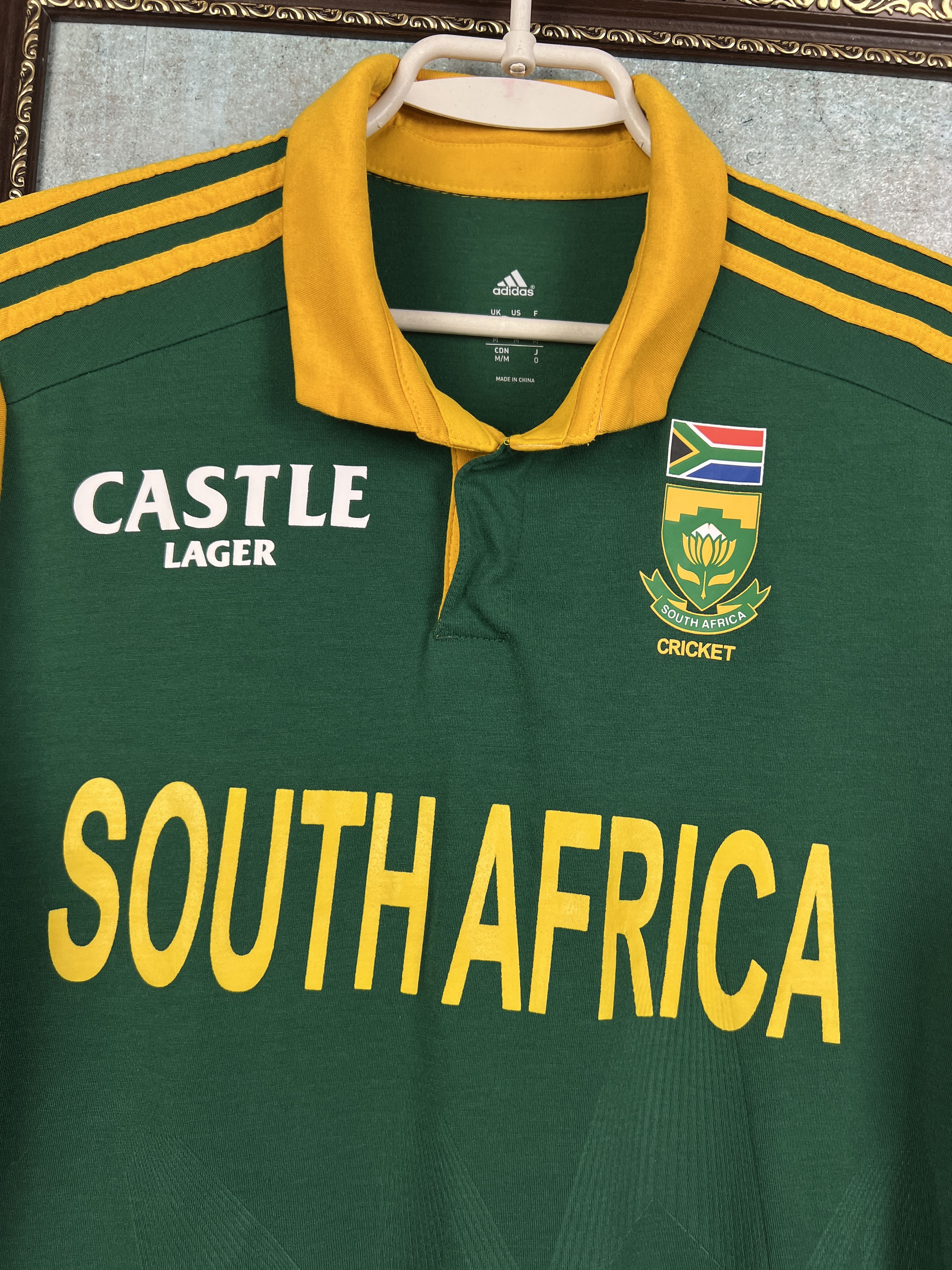 Adidas Vintage Adidas South Africa Cricket Jersey Shirt Rare Trikot Size US M / EU 48-50 / 2 - 3 Thumbnail