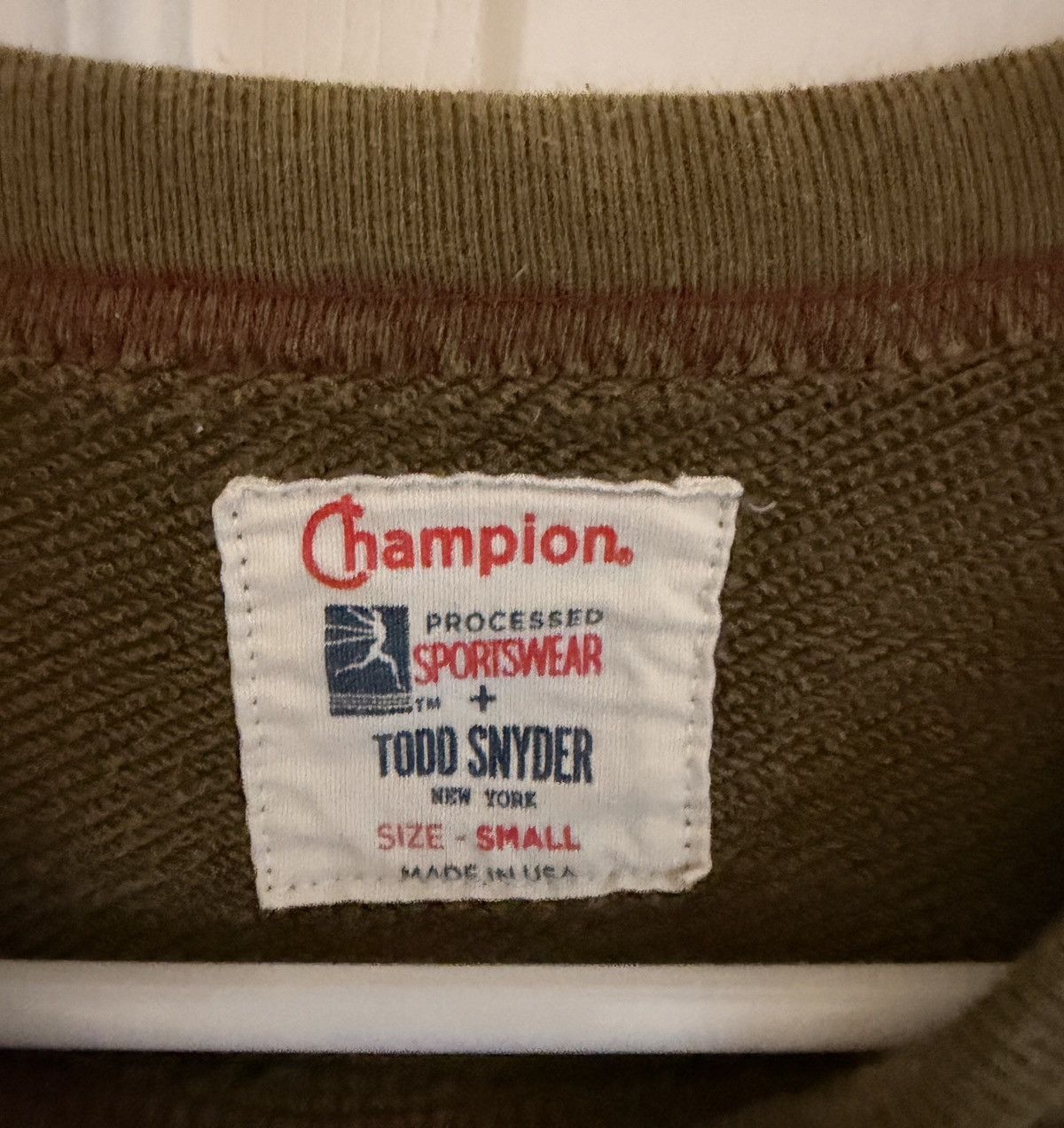 Champion × Todd Snyder Todd Snyder x Champion Camo Pocket Sweatshirt, Small Size US S / EU 44-46 / 1 - 3 Thumbnail