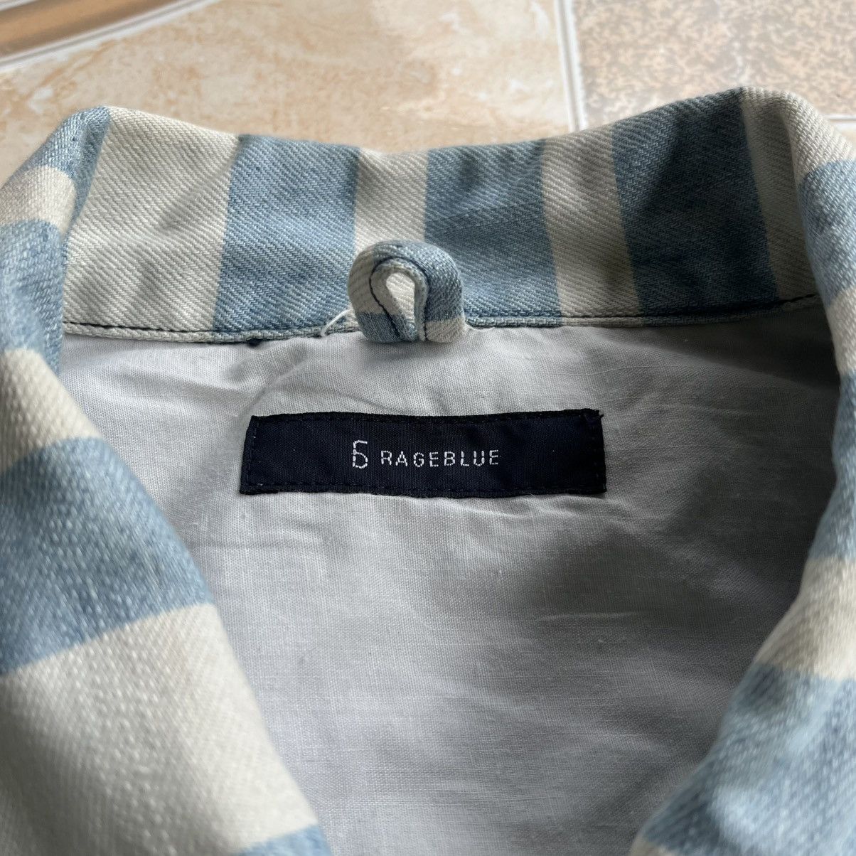 RAGEBLUE Type II Denim Jacket Stripe Rageblue Size US M / EU 48-50 / 2 - 9 Thumbnail