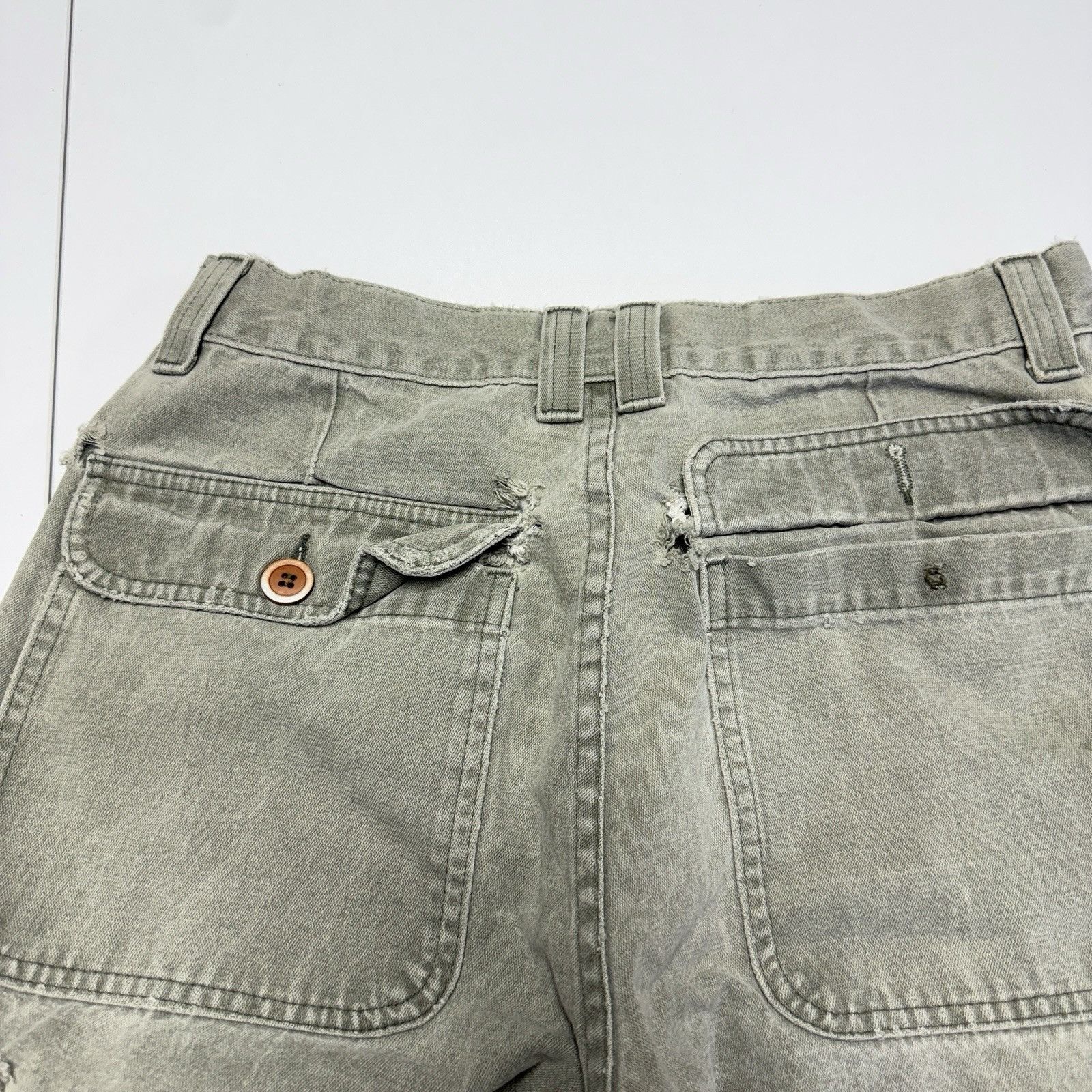 Billabong Vintage 90s Billabong Baggy Cargo Pants Mens 32 (30x30.5) Gr Size US 32 / EU 48 - 13 Thumbnail