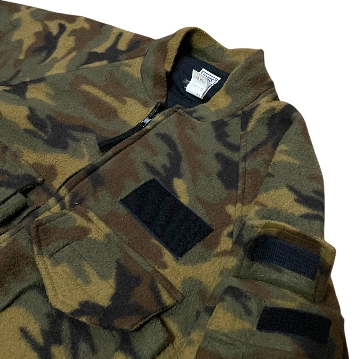 Nepenthes NEPHENTHES CAMO ARMY FULL ZIP FLEECE JACKET Size US M / EU 48-50 / 2 - 4 Thumbnail