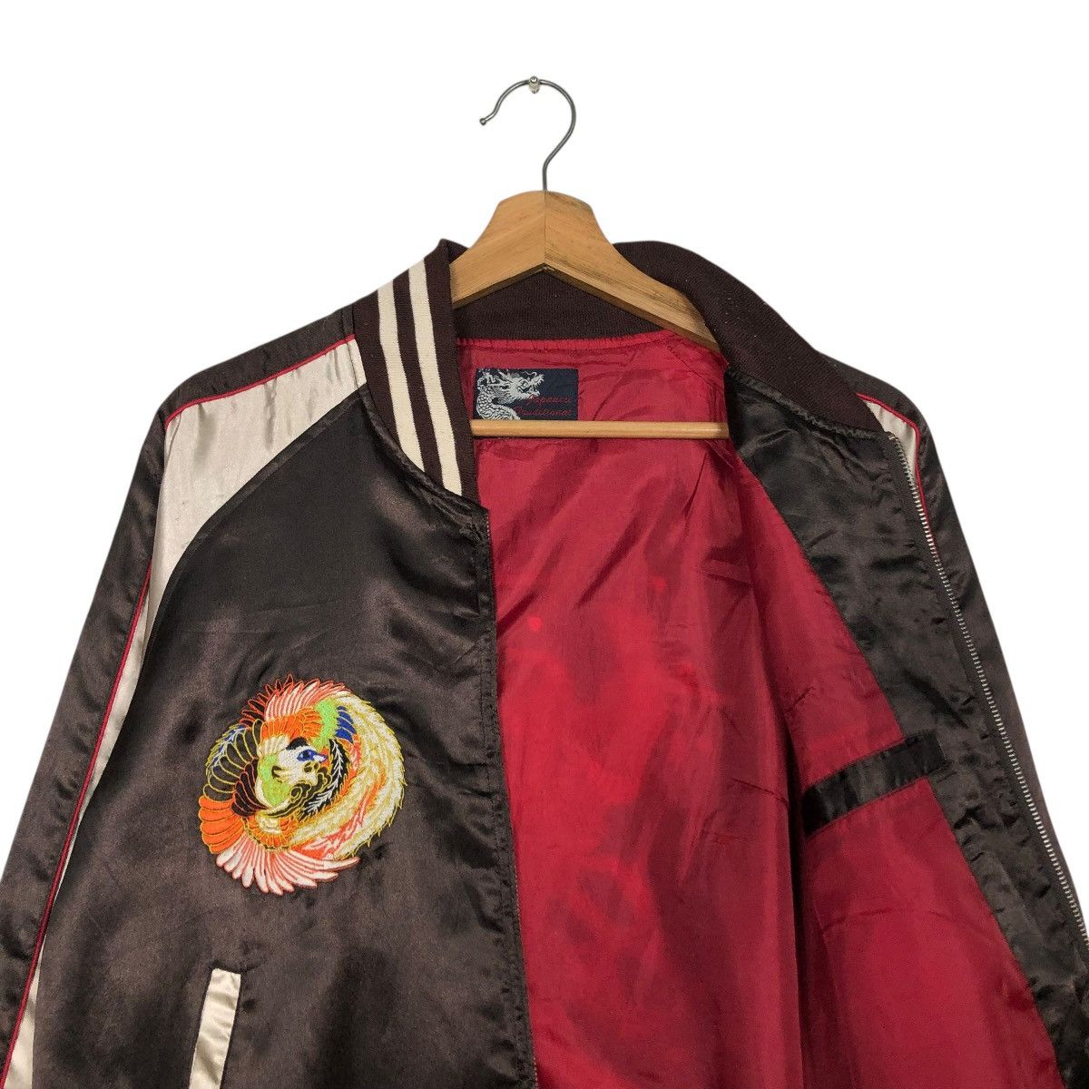 Japanese Brand 🔥VINTAGE SUKAJAN SOUVENIER JACKET EMBROIDERY BIG LOGO Size US M / EU 48-50 / 2 - 14 Thumbnail