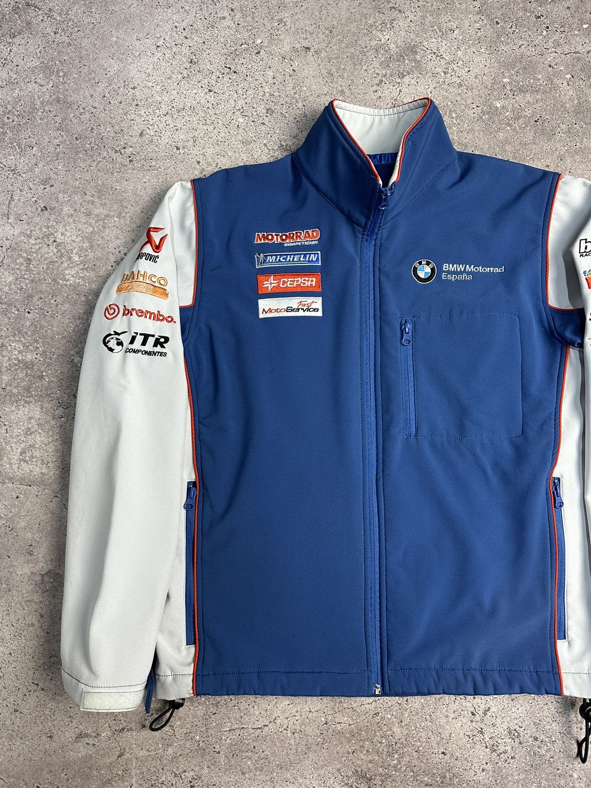 BMW Vintage BMW Motorrad Racing Jacket Y2K Streetwear Size US S / EU 44-46 / 1 - 3 Thumbnail
