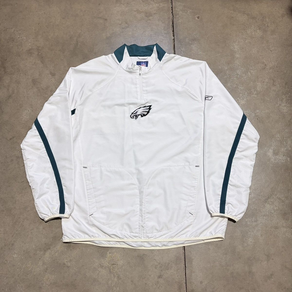 Reebok Vintage Philadelphia Eagles Windbreaker Jacket Reebok NFL Size US XXL / EU 58 / 5 - 1 Thumbnail