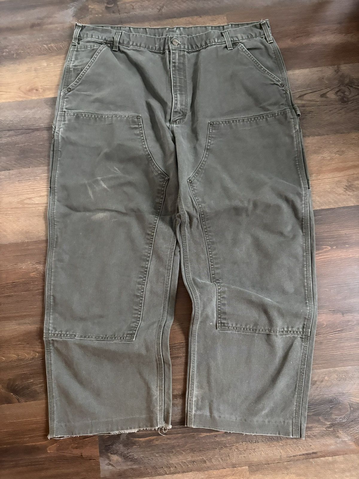 Carhartt Green Baggy Carhartt Size US 38 / EU 54 - 2 Thumbnail