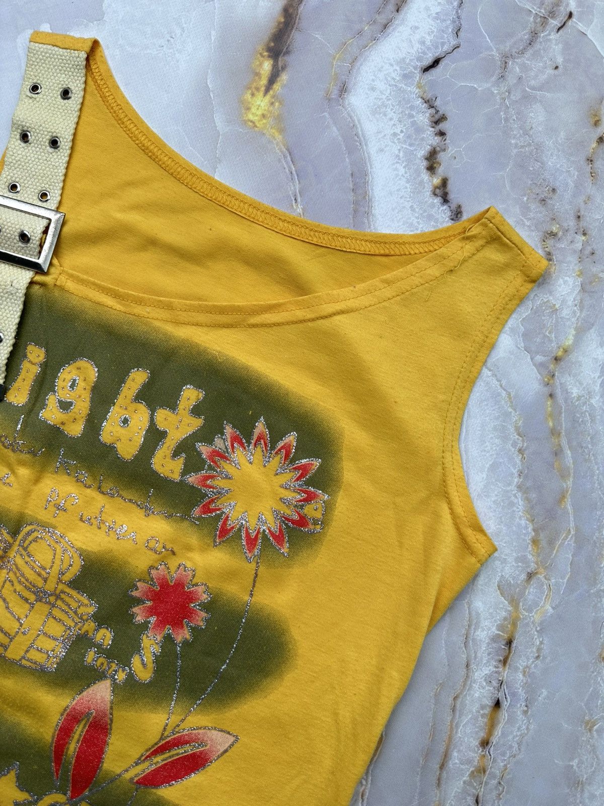 Japanese Brand Vintage Tank Top (E1) Size S / US 4 / IT 40 - 3 Thumbnail