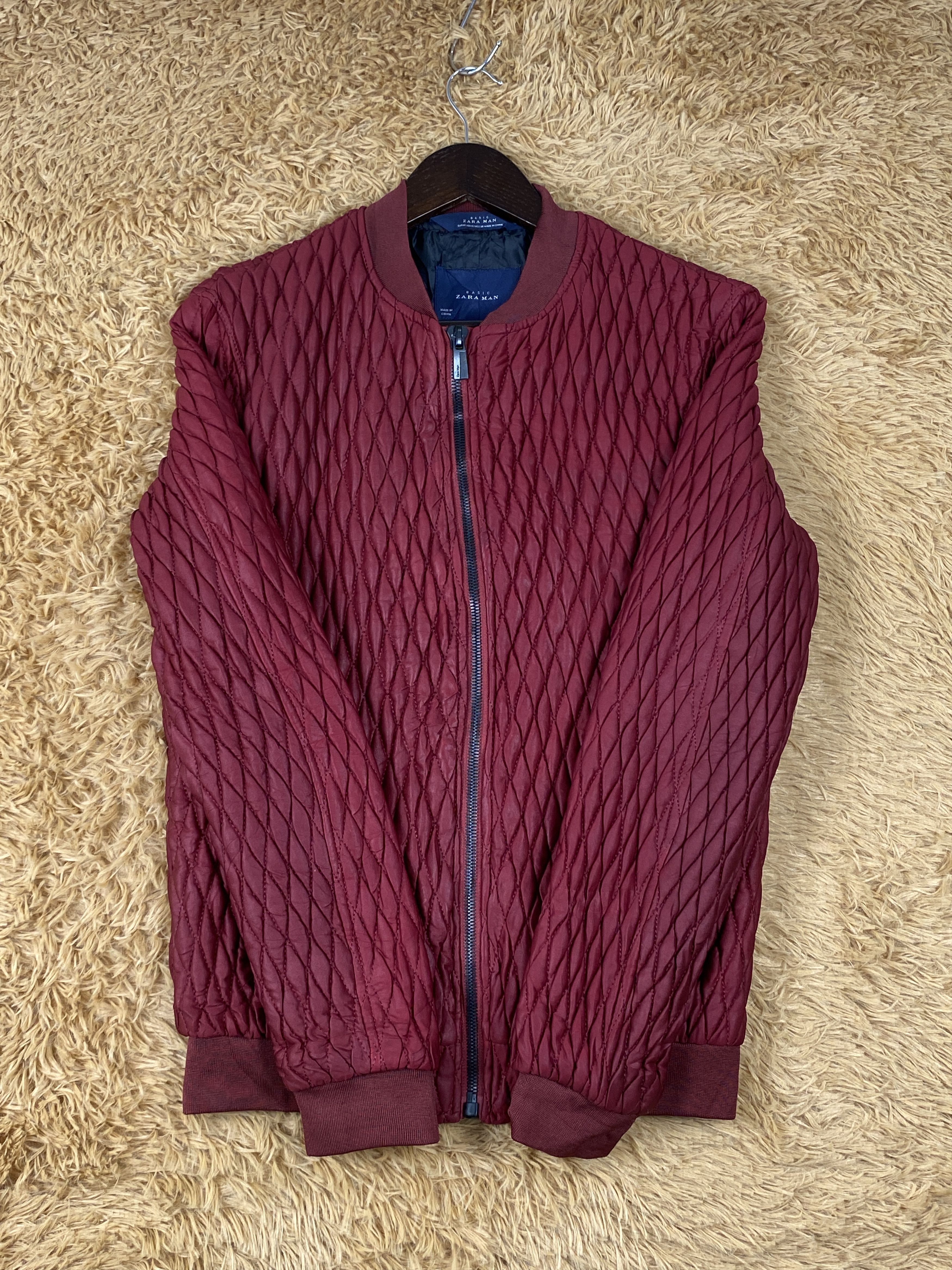 Vintage × Zara Vintage Zara Man Quilted Lining Jacket Size US XS / EU 42 / 0 - 4 Thumbnail