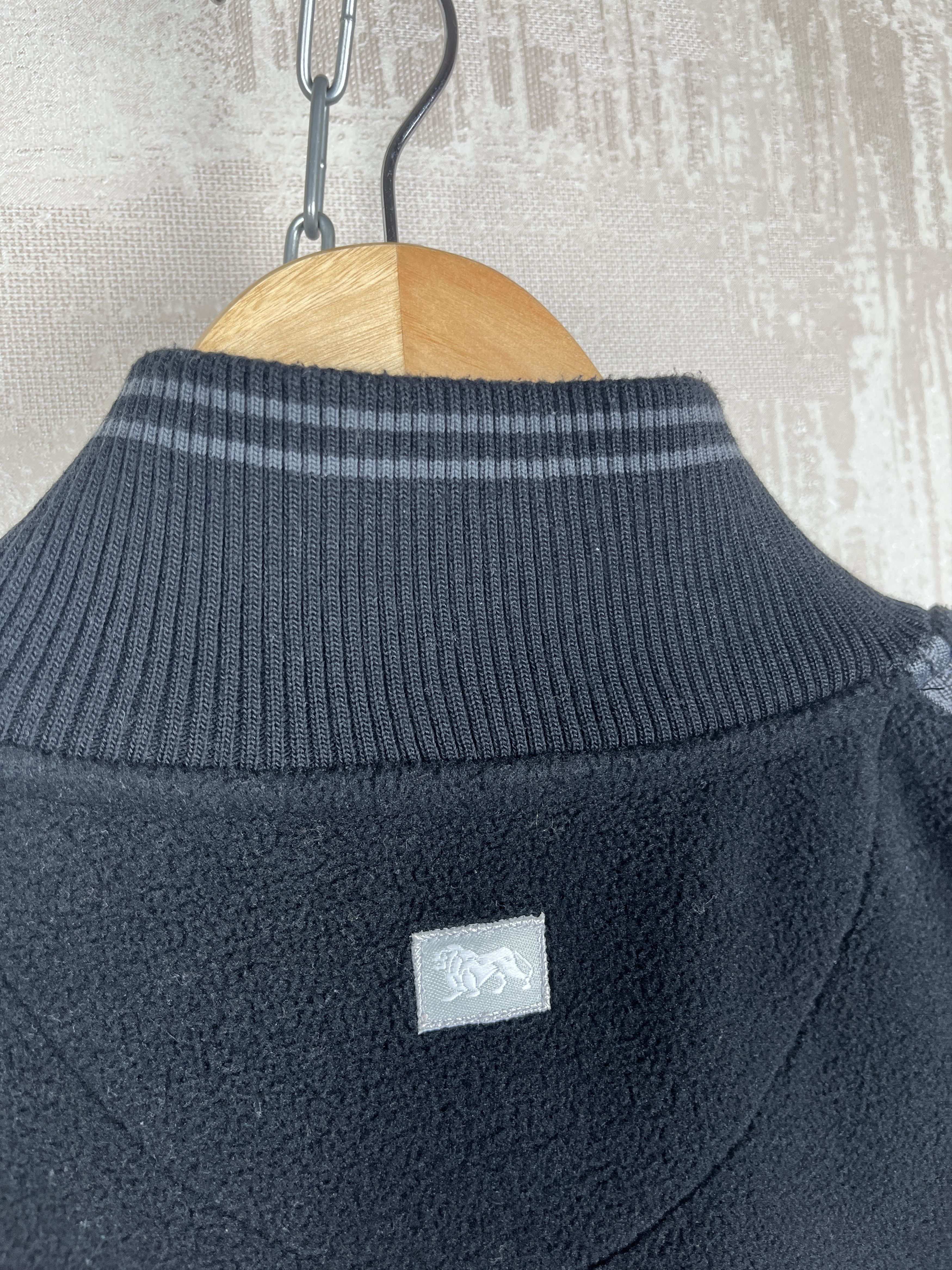 Lonsdale × Vintage Vintage Lonsdale 00s Big Logo Full Zip Fleece Jacket Size US L / EU 52-54 / 3 - 17 Thumbnail