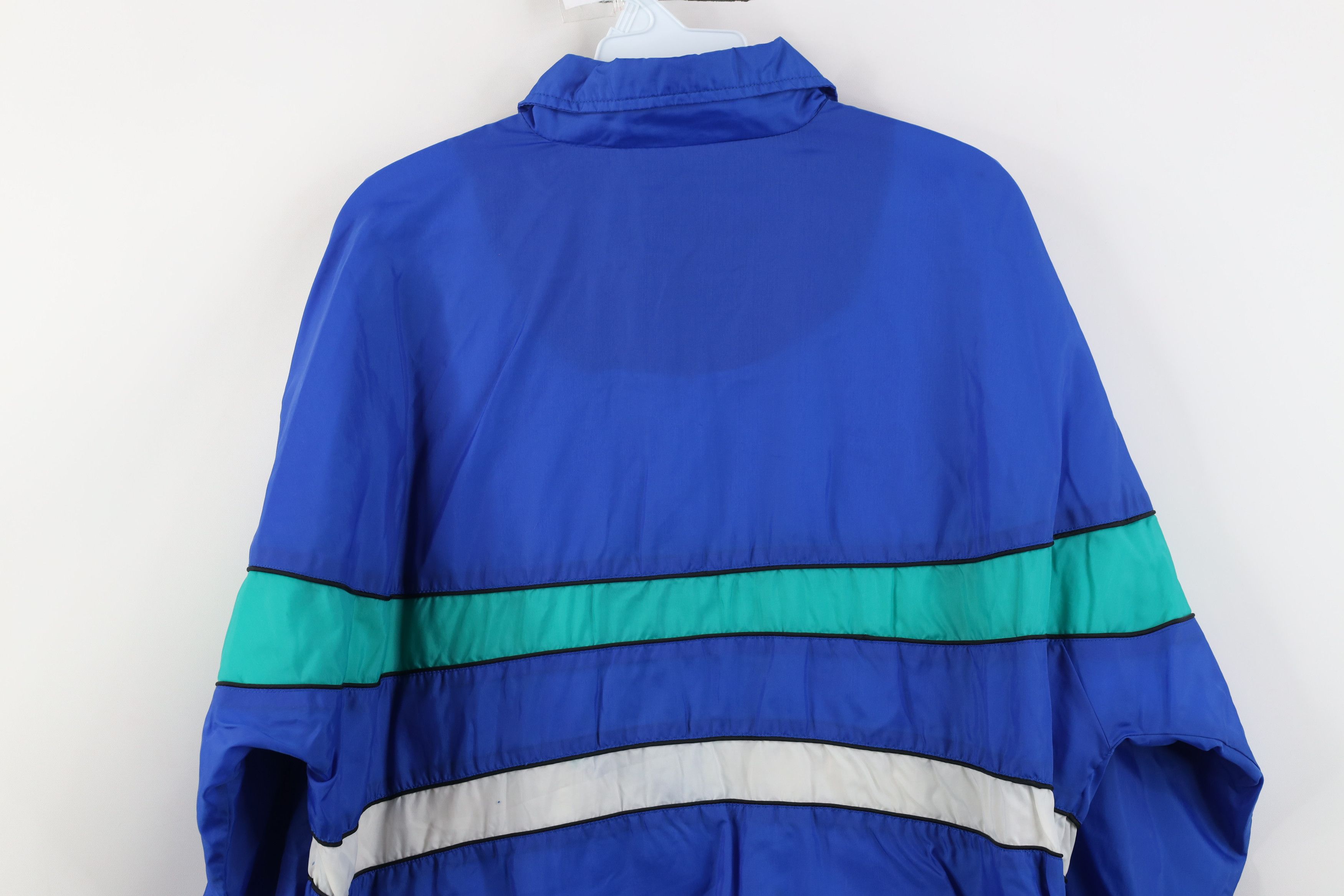 Vintage Vintage 90s USA Olympics Block Windbreaker Jacket Nylon Size US M / EU 48-50 / 2 - 14 Thumbnail