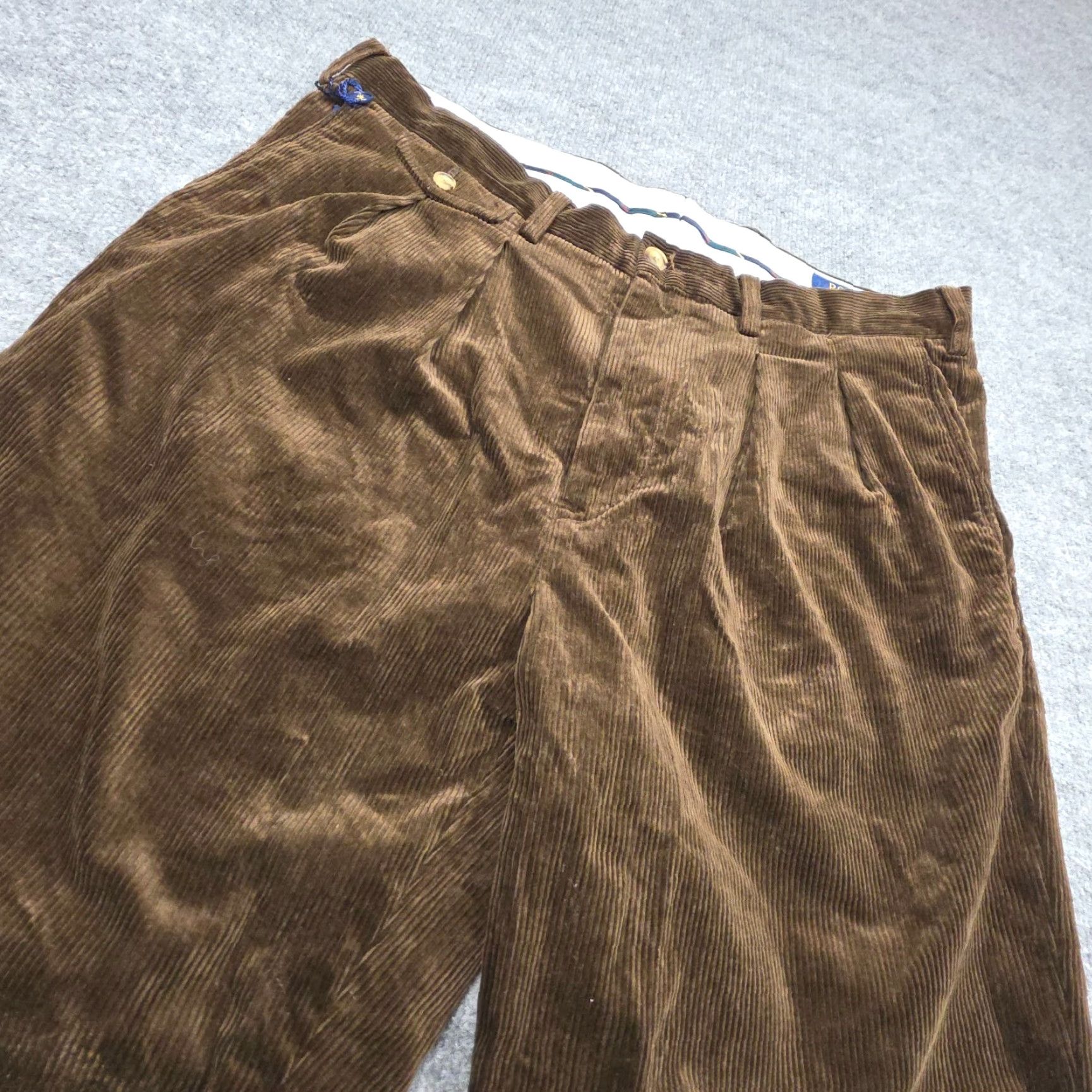 Polo Ralph Lauren Polo Ralph Lauren Corduroy Pants 34 x 32 Brown PLEATED BAGGY FIT NWT MSRPO 88 Pants Men Brown Baggy Corduroy Polo Ralph Lauren 34 32 Size US S / EU 44-46 / 1 - 4 Thumbnail