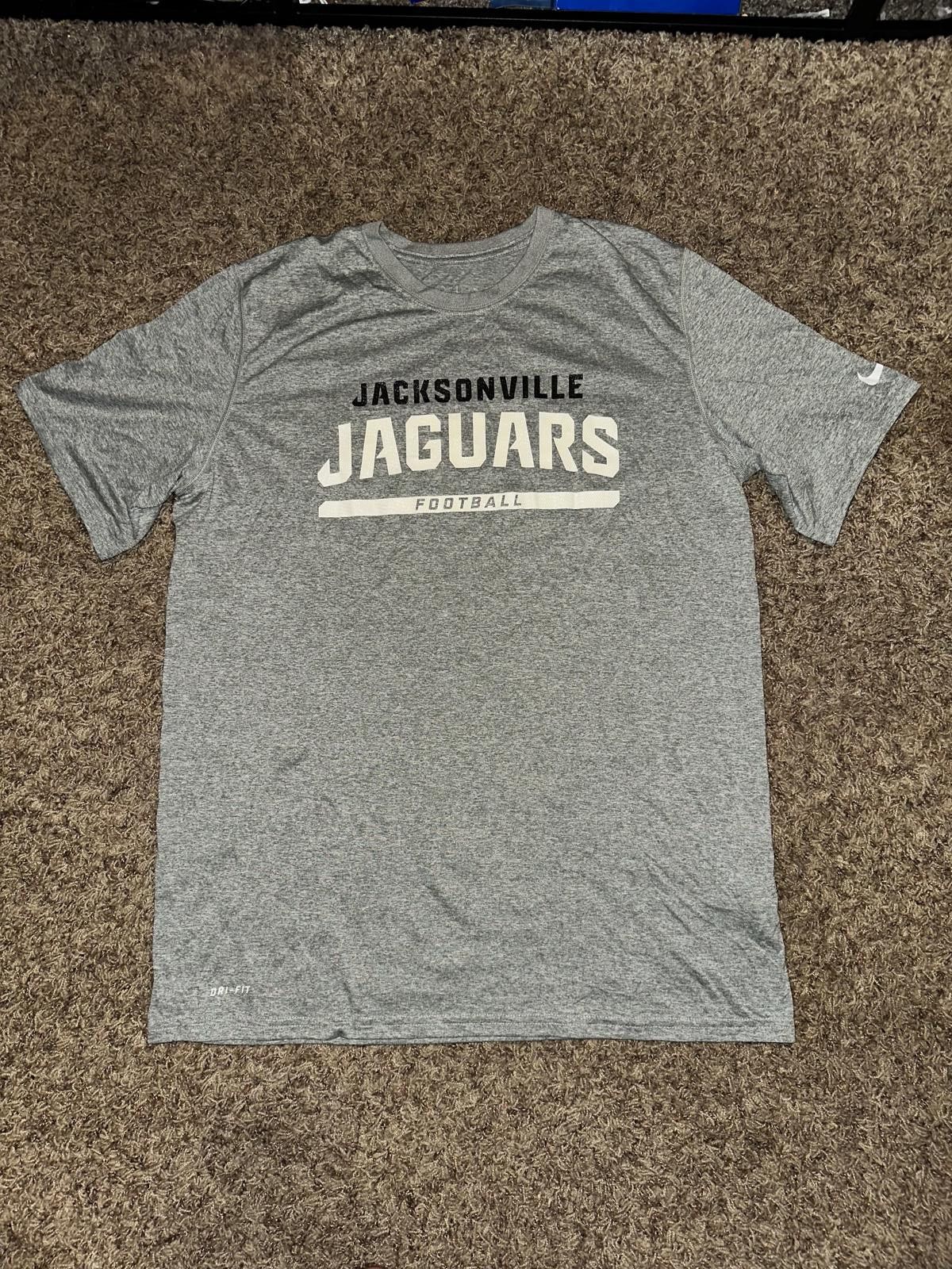 Nike Nike Men's NFL Jacksonville Jaguars Gray Sideline Legend Performance T-Shirt Size US L / EU 52-54 / 3 - 1 Thumbnail