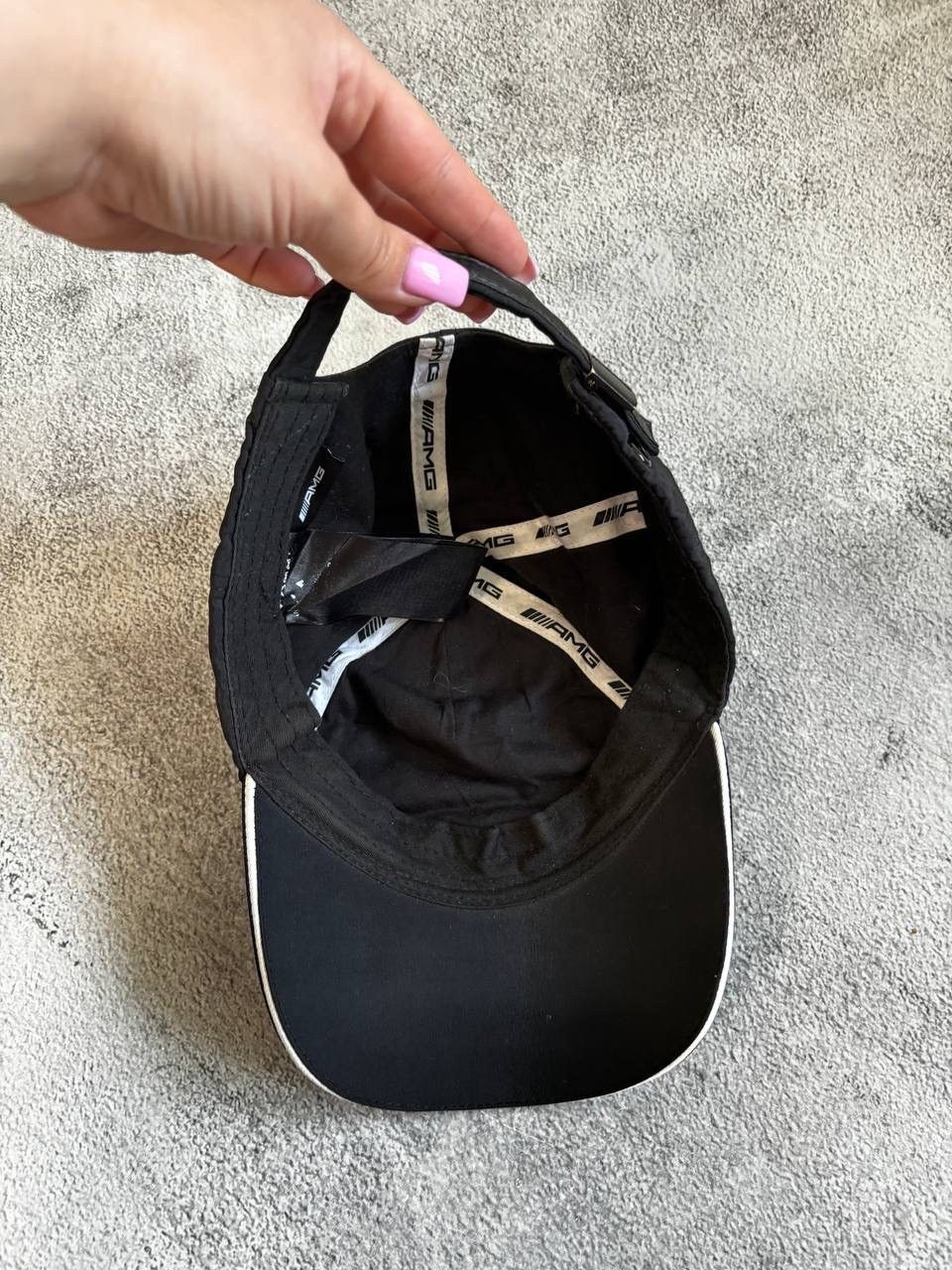Mercedes-Benz AMG Mercedes vintage distressed racing Cap Size ONE SIZE - 5 Thumbnail
