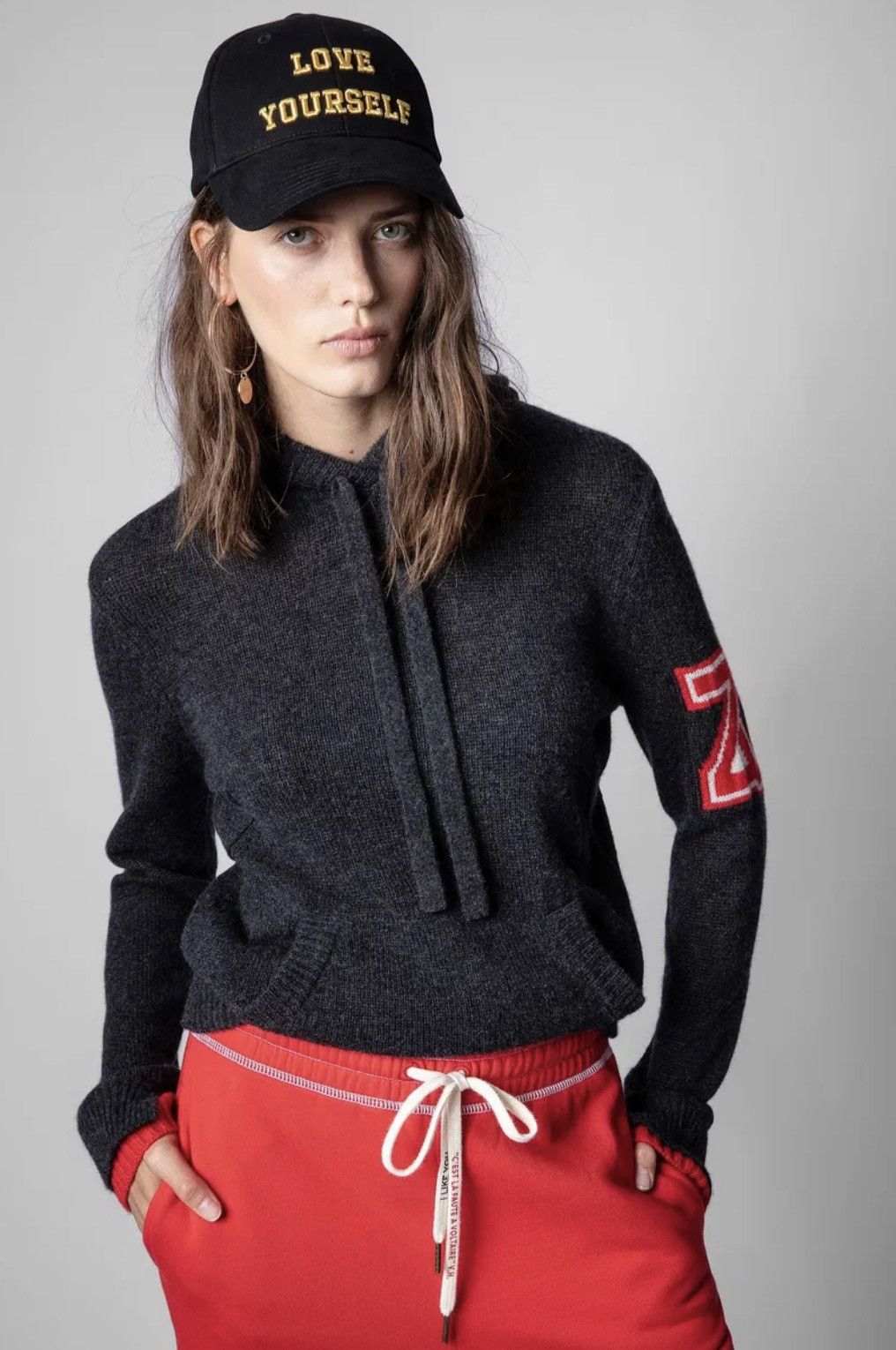 Zadig & Voltaire Designer Zadig & Voltaire 100% cashmere Mina Sweater Size S / US 4 / IT 40 - 2 Thumbnail