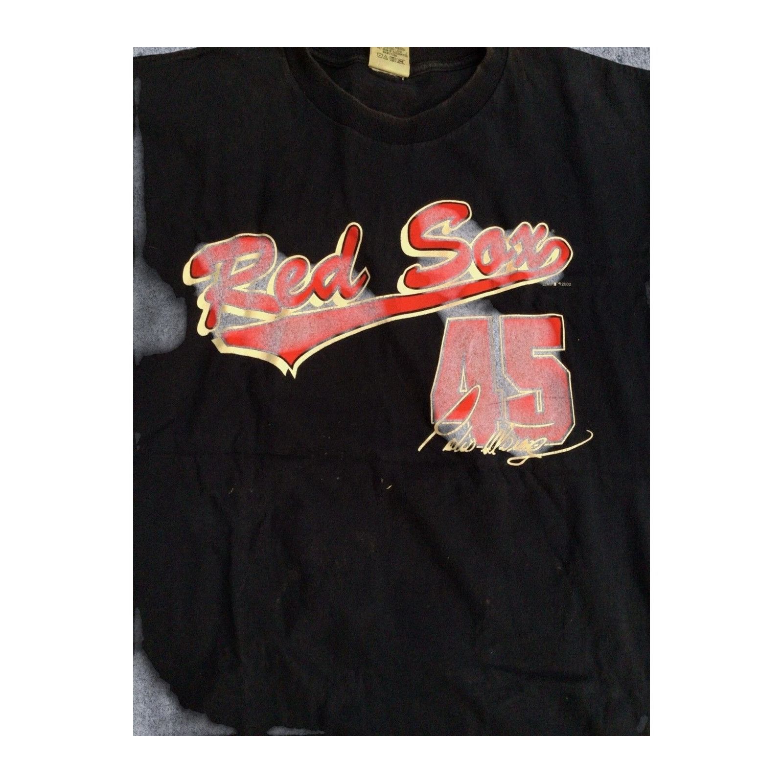 Majestic Vintage MLB Boston Red Sox Preloved Martines Shirt XL Size US XL / EU 56 / 4 - 1 Thumbnail