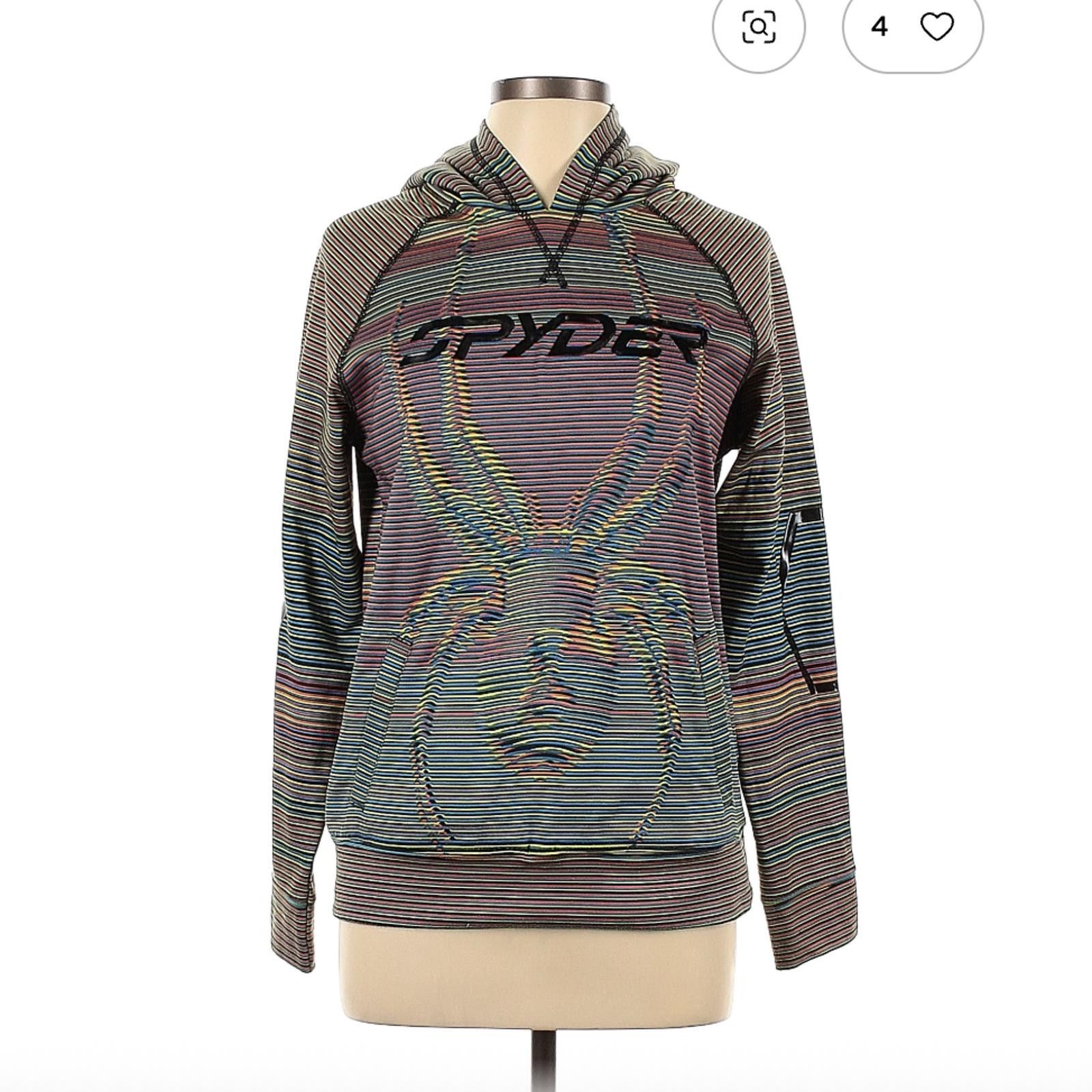 Spyder Spyder Green Pullover Hoodie Size L Size L / US 10 / IT 46 - 1 Thumbnail