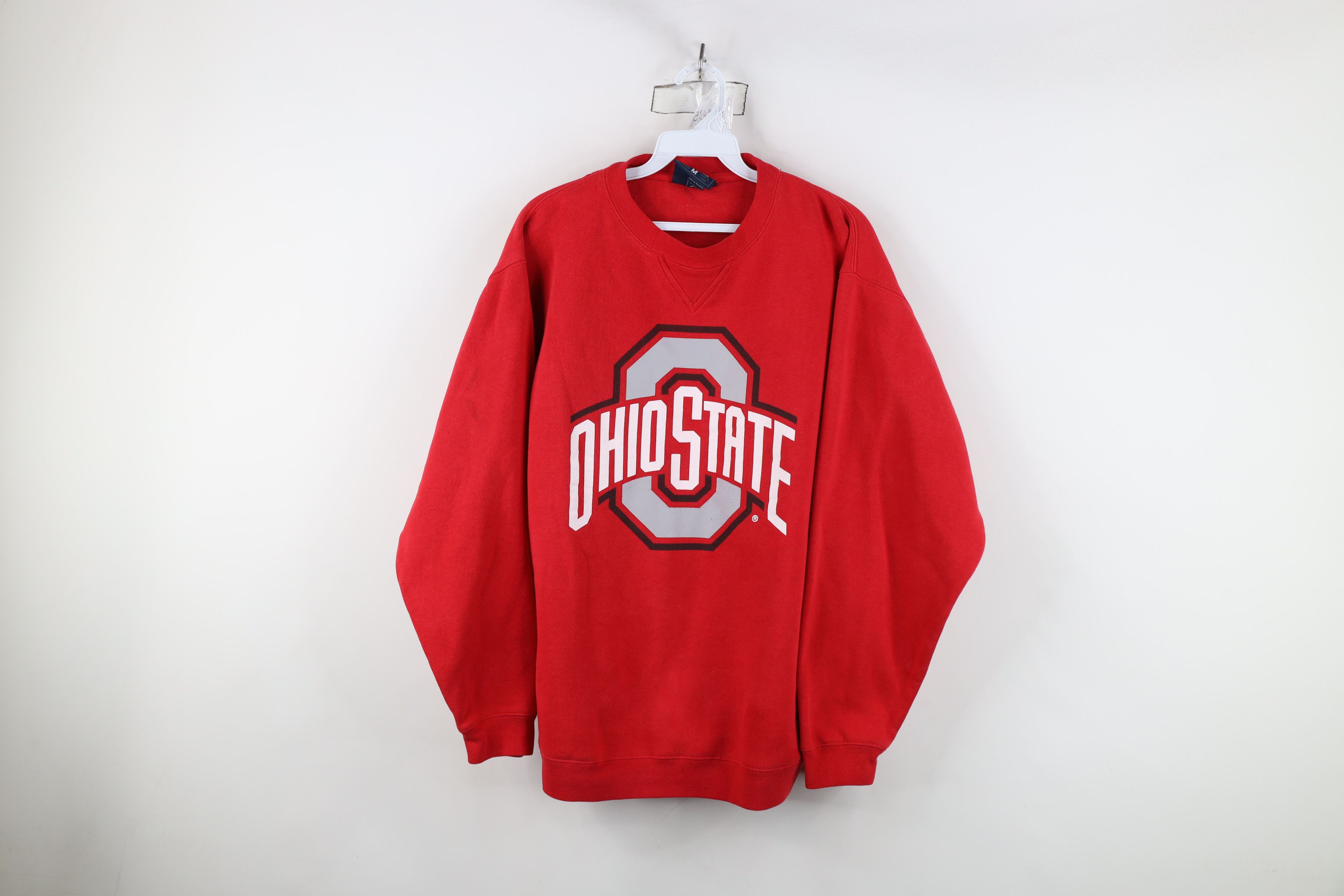 Vintage Vintage Big Logo Ohio State University Crewneck Sweatshirt Size US M / EU 48-50 / 2 - 1 Thumbnail