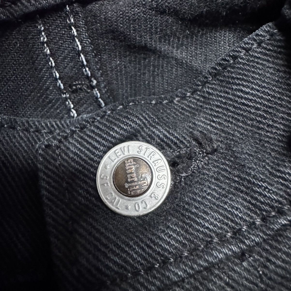 Levi's Vintage 90s Levis Silvertab Loose Jeans Black Size US 30 / EU 46 - 15 Thumbnail