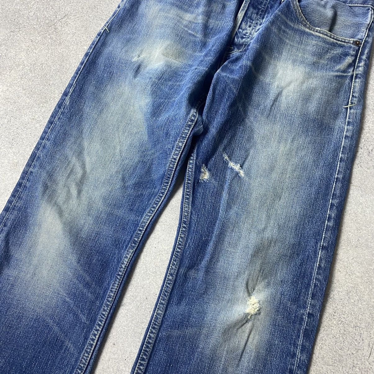 Evisu Vintage Evisu Jeans Distressed Pants Y2K Size US 32 / EU 48 - 8 Thumbnail