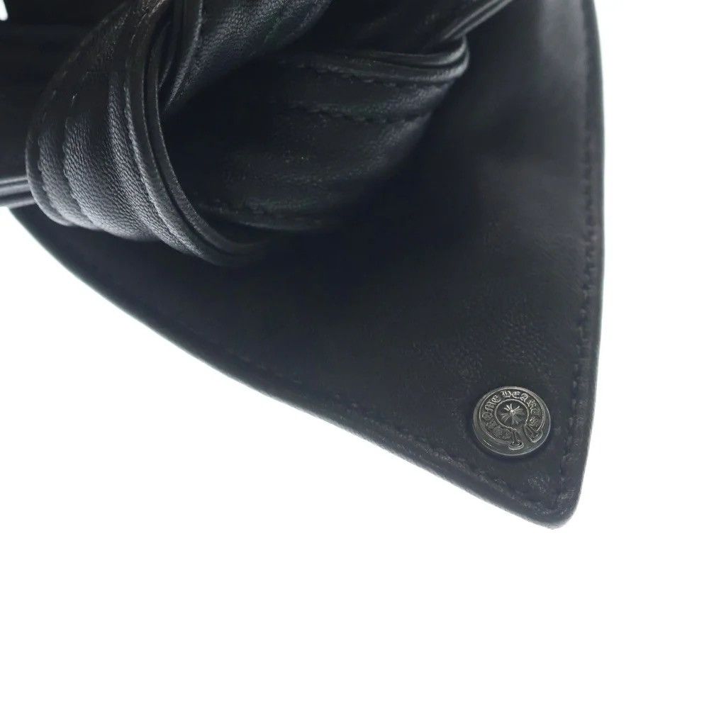 Chrome Hearts Chrome Hearts Cross Patch Leather durag hat Size ONE SIZE - 5 Thumbnail
