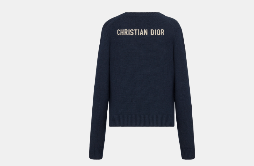 Dior o1w1db10525 144S47 Sweater in Blue Size M / US 6-8 / IT 42-44 - 2 Thumbnail