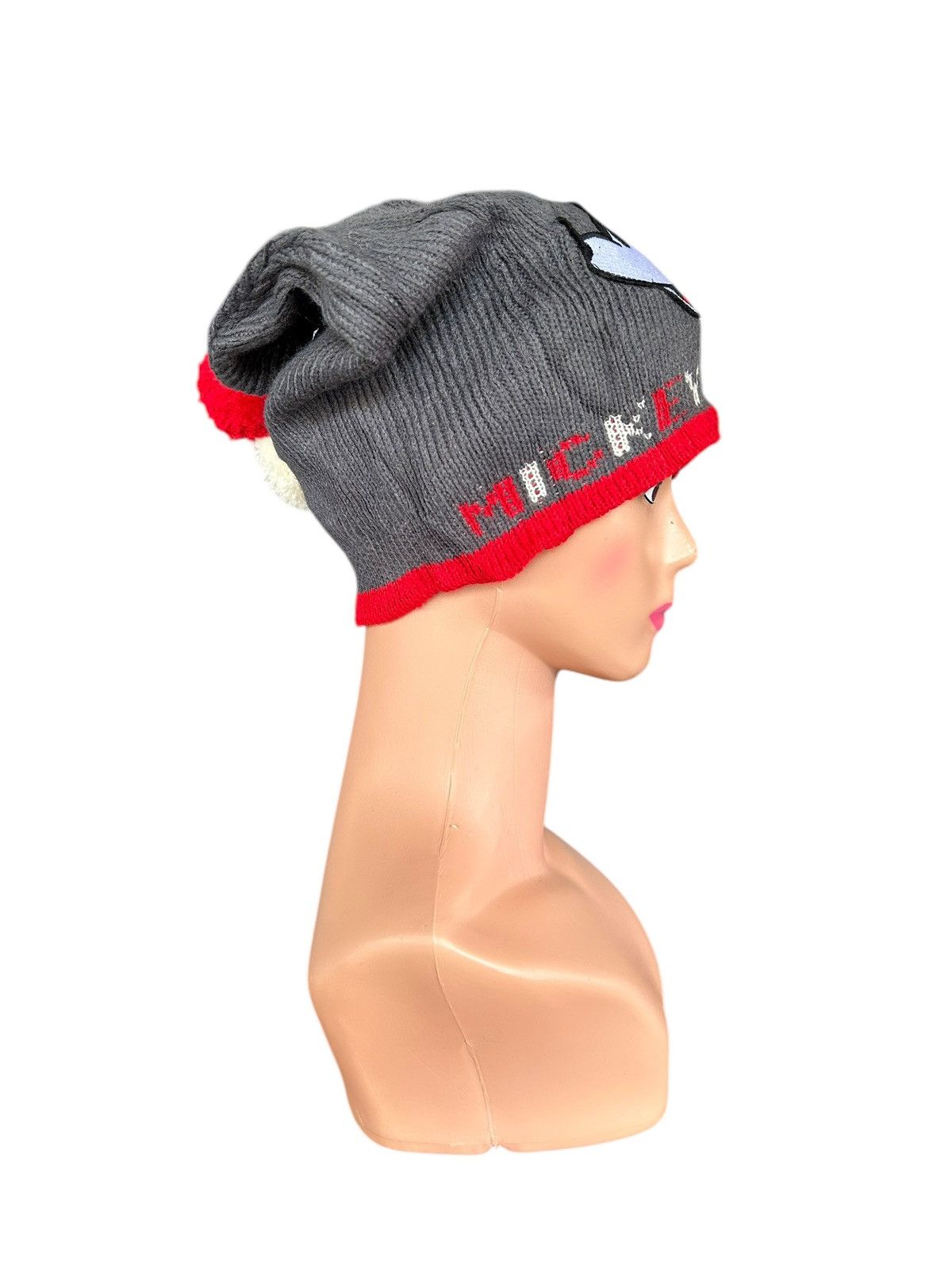 Japanese Brand × Kapital × Vintage Mickey Mouse Horn Bunny Devil big Beanie Hats Size ONE SIZE - 3 Thumbnail