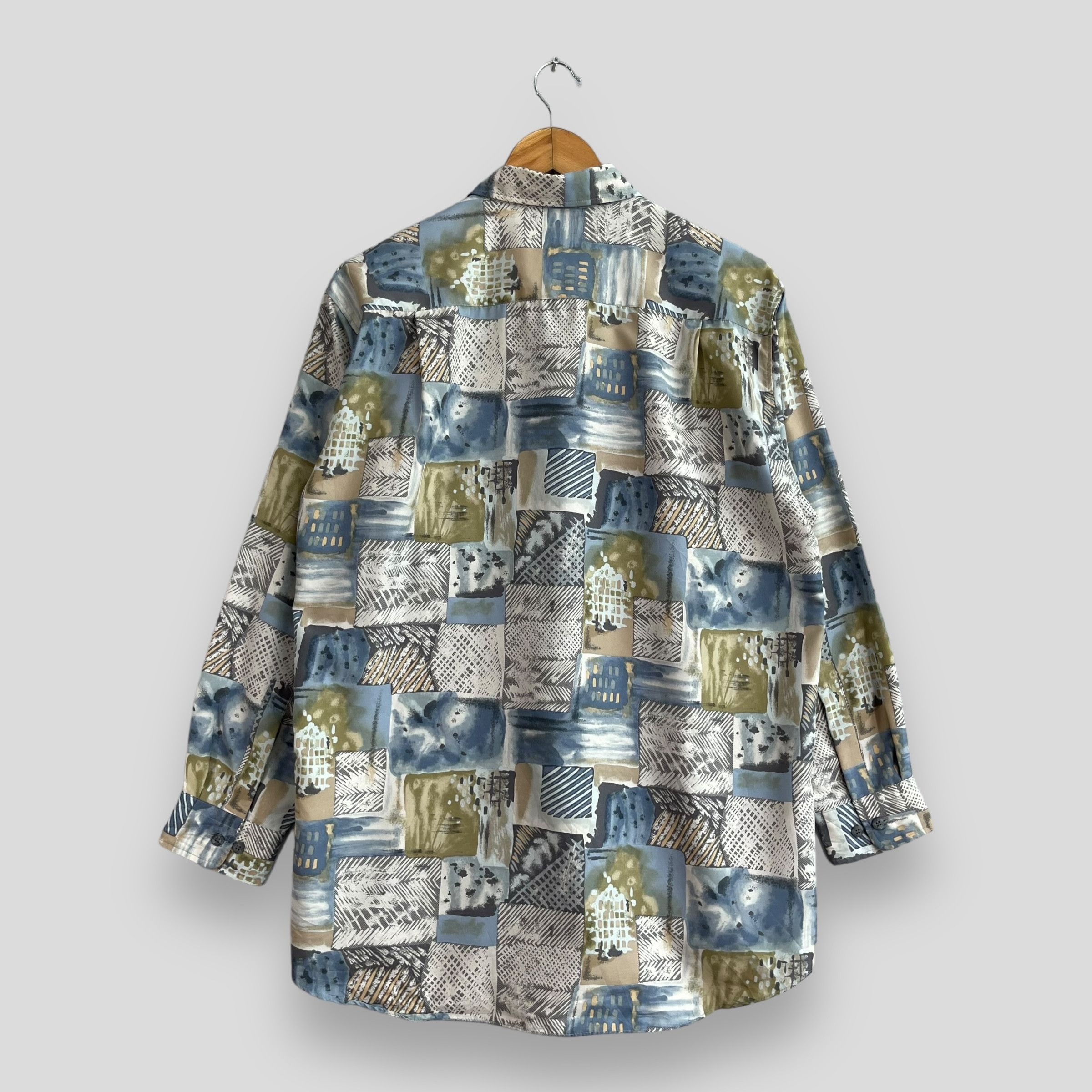 Japanese Brand Vintage Abstract Crazy Funky Pattern Psychedelic Baroque Size US M / EU 48-50 / 2 - 8 Thumbnail