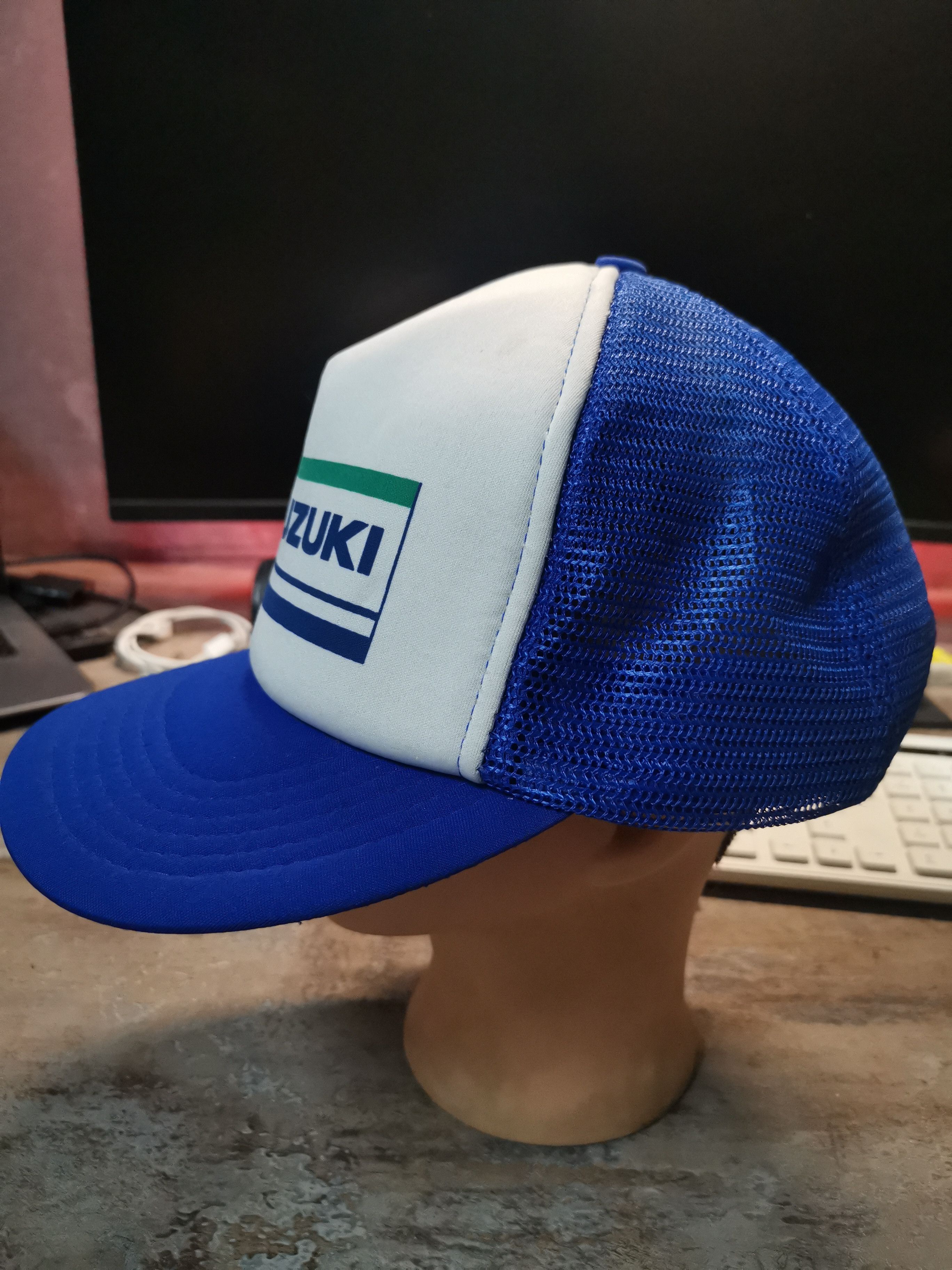 Japanese Brand × Vintage Vintage Suzuki Trucker Hats - Motorsports Size ONE SIZE - 2 Thumbnail