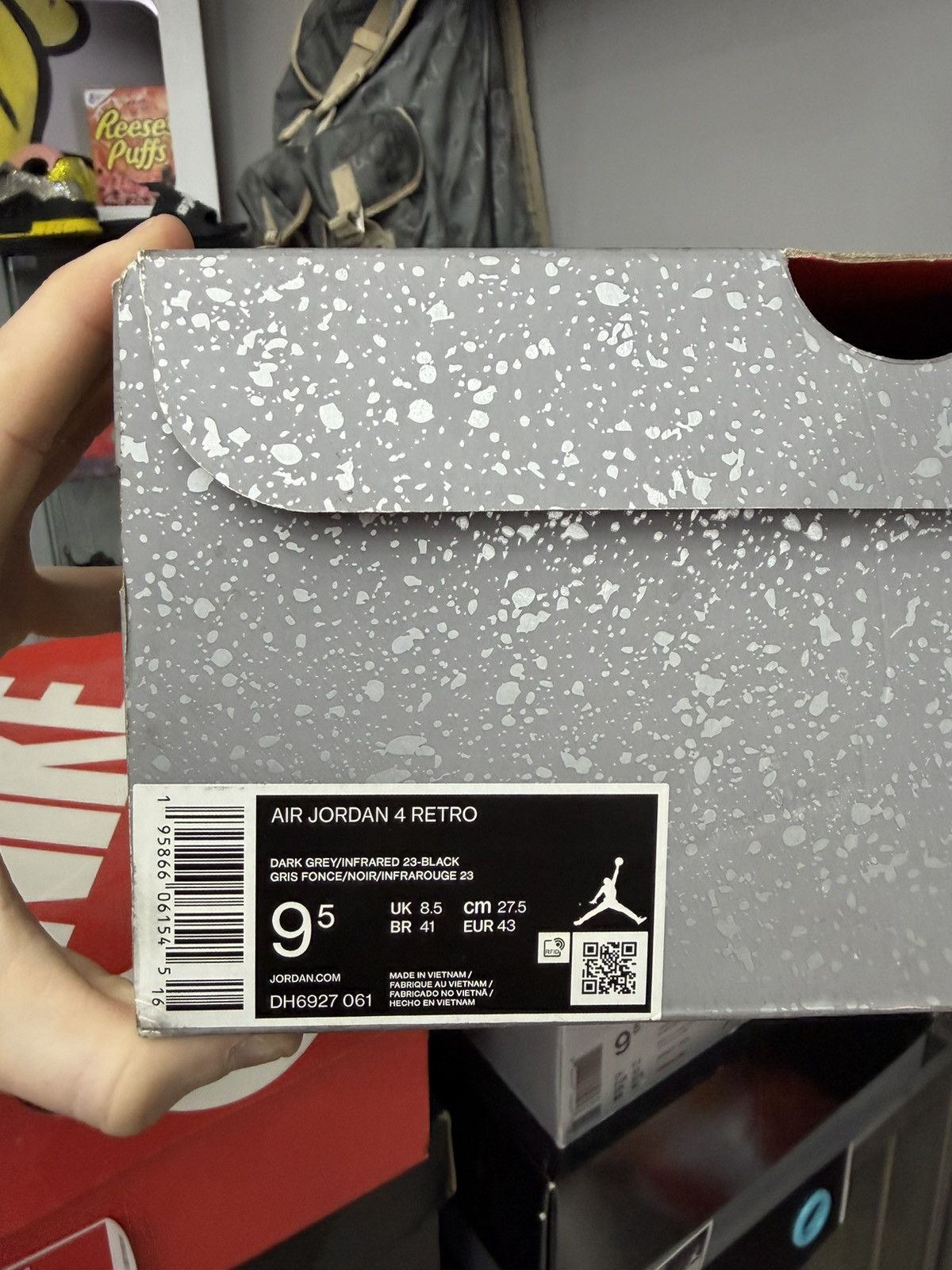 Jordan Brand Size 9.5 - Jordan 4 Retro Infrared Size US 9.5 / EU 42-43 - 11 Thumbnail