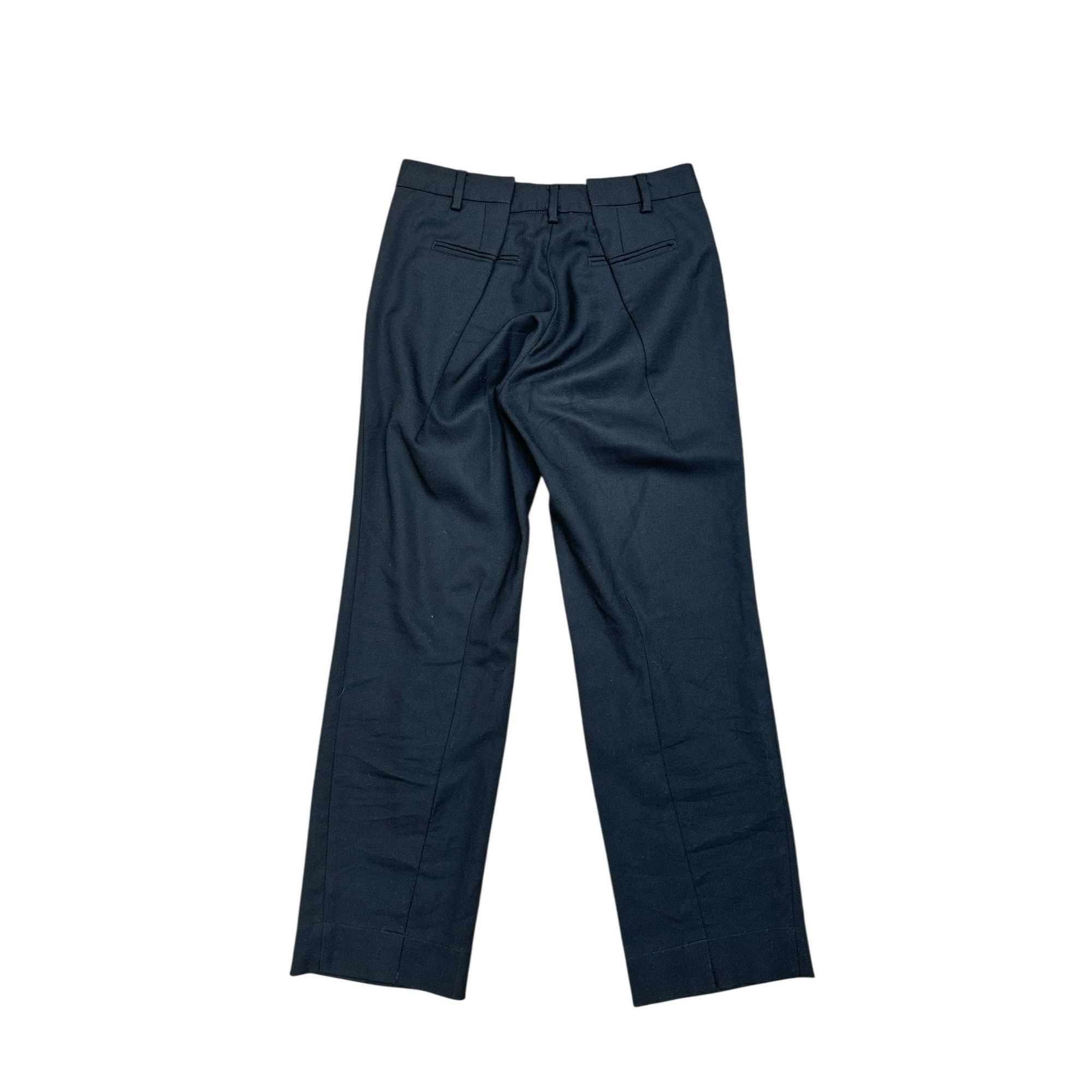 Maison Margiela FW 2005 Deconstructed Black Wool Pants Size 27" / US 4 / IT 40 - 4 Thumbnail