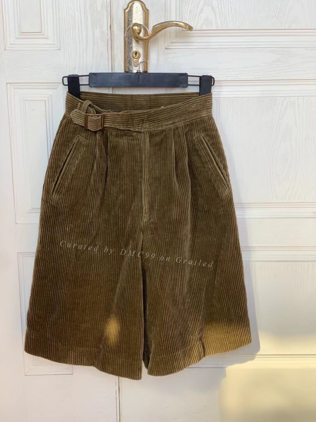 Ethos ETHOS Corduroy Skort Shorts Size 30" / US 8 / IT 44 - 1 Thumbnail