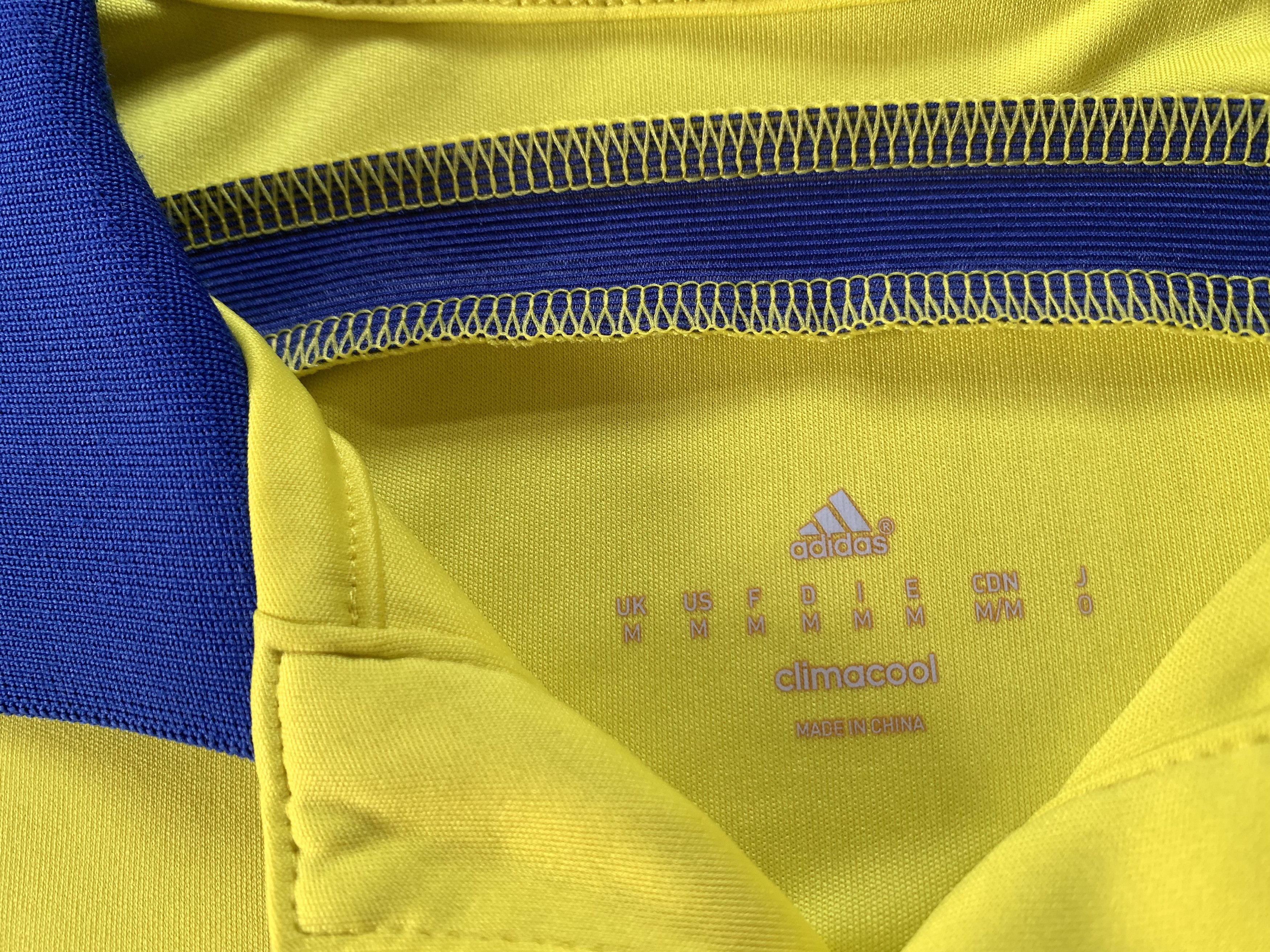 Adidas × Vintage Vintage Adidas Chelsea Away Football Shirt Jersey 2014 Size US M / EU 48-50 / 2 - 6 Thumbnail