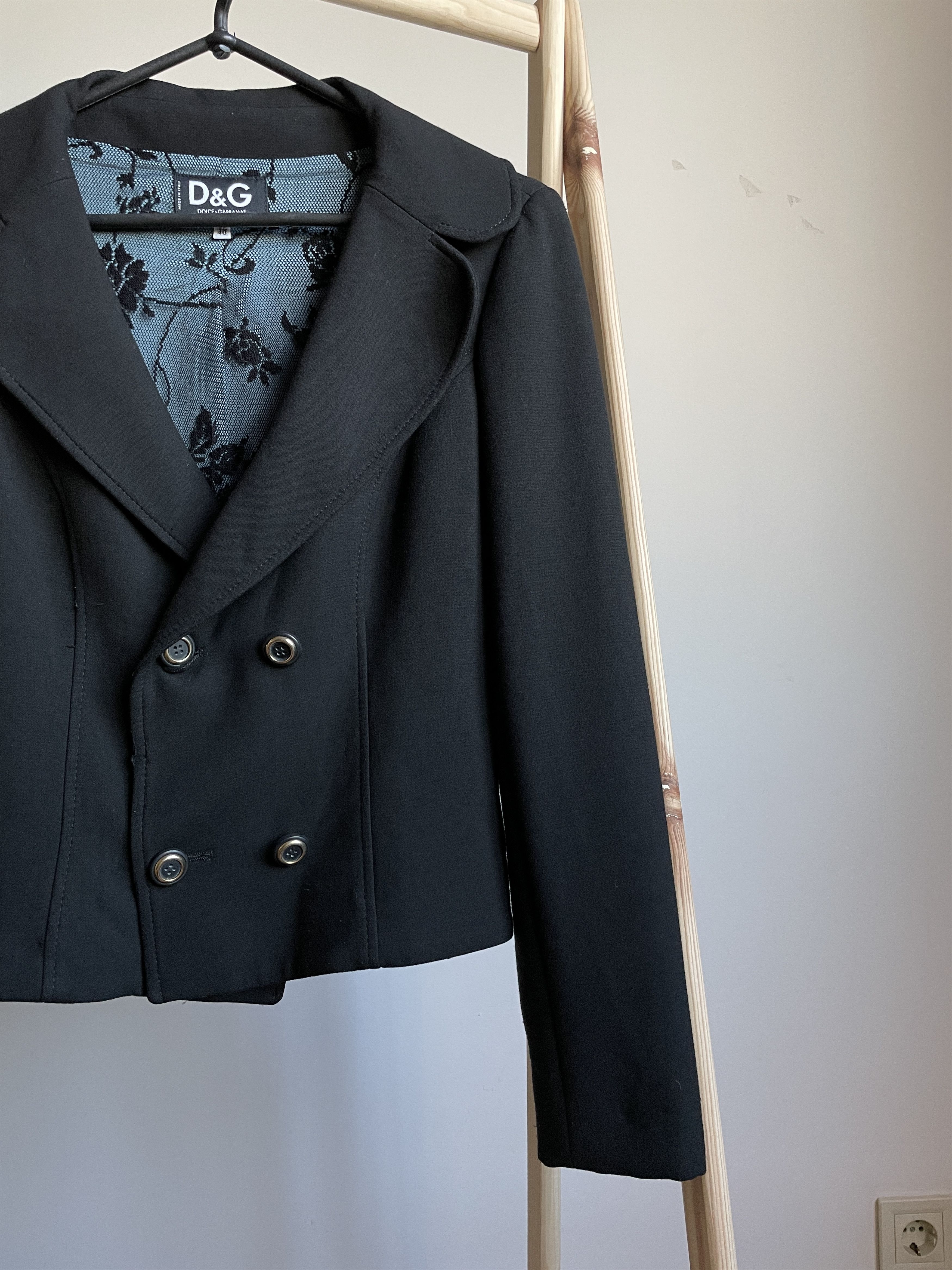 Dolce & Gabbana Dolce & Gabbana Womens Vintage Blazer Size 26/40 Size S / US 4 / IT 40 - 4 Thumbnail
