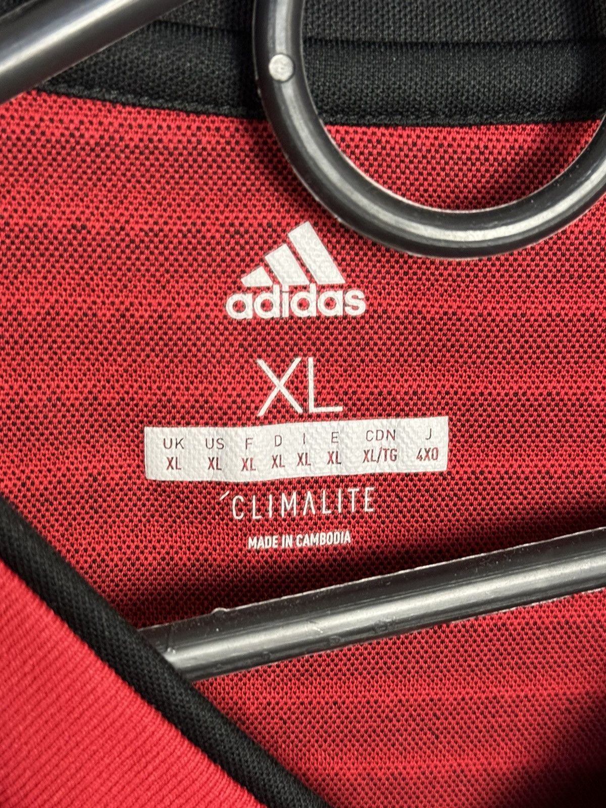 Adidas Manchester United 18/19 Home Football Jersey T-Shirt Size US XL / EU 56 / 4 - 9 Thumbnail
