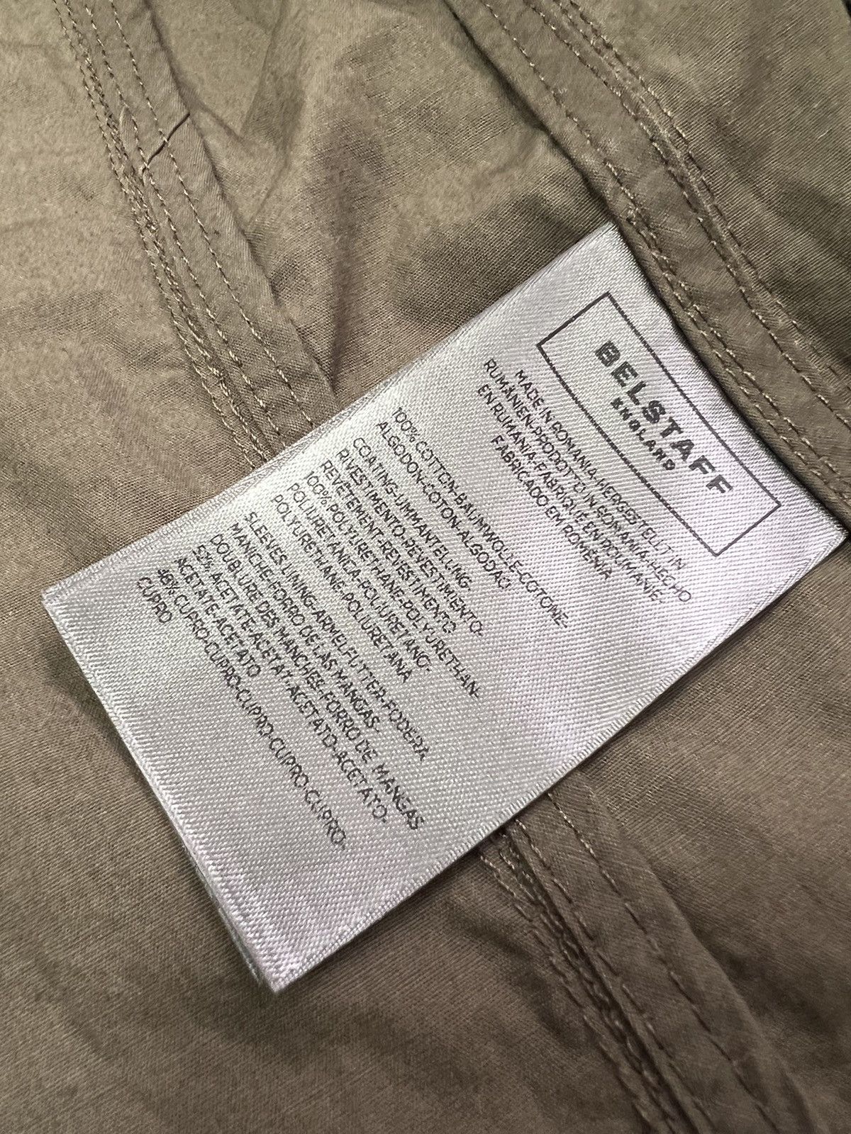Belstaff × Vintage Vintage Belstaff cropped biker racing nylon Jacket Size US M / EU 48-50 / 2 - 10 Thumbnail