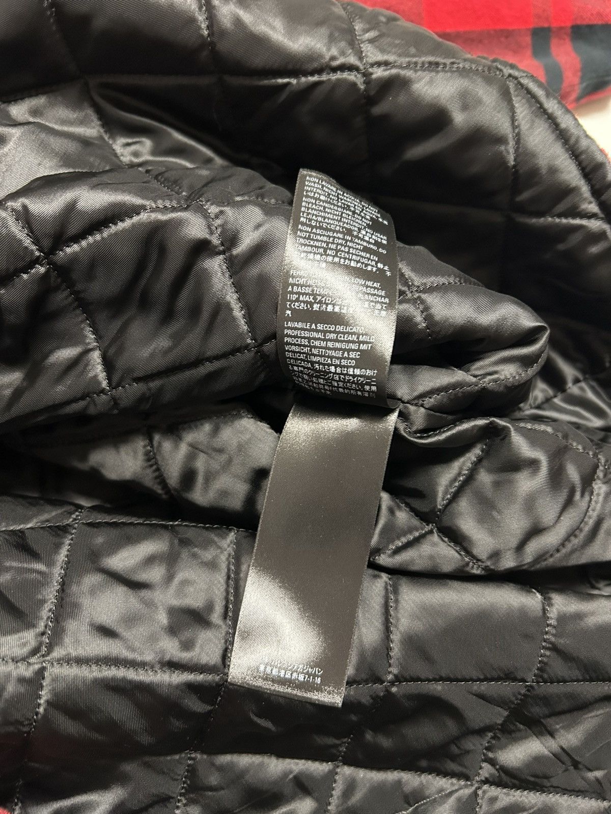 Balenciaga 2021 quilted padded flannel plaid red Size US S / EU 44-46 / 1 - 12 Thumbnail