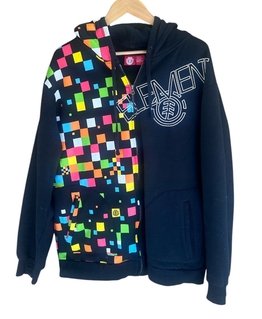 Vintage Element Skateboards Y2K Hoodie XL