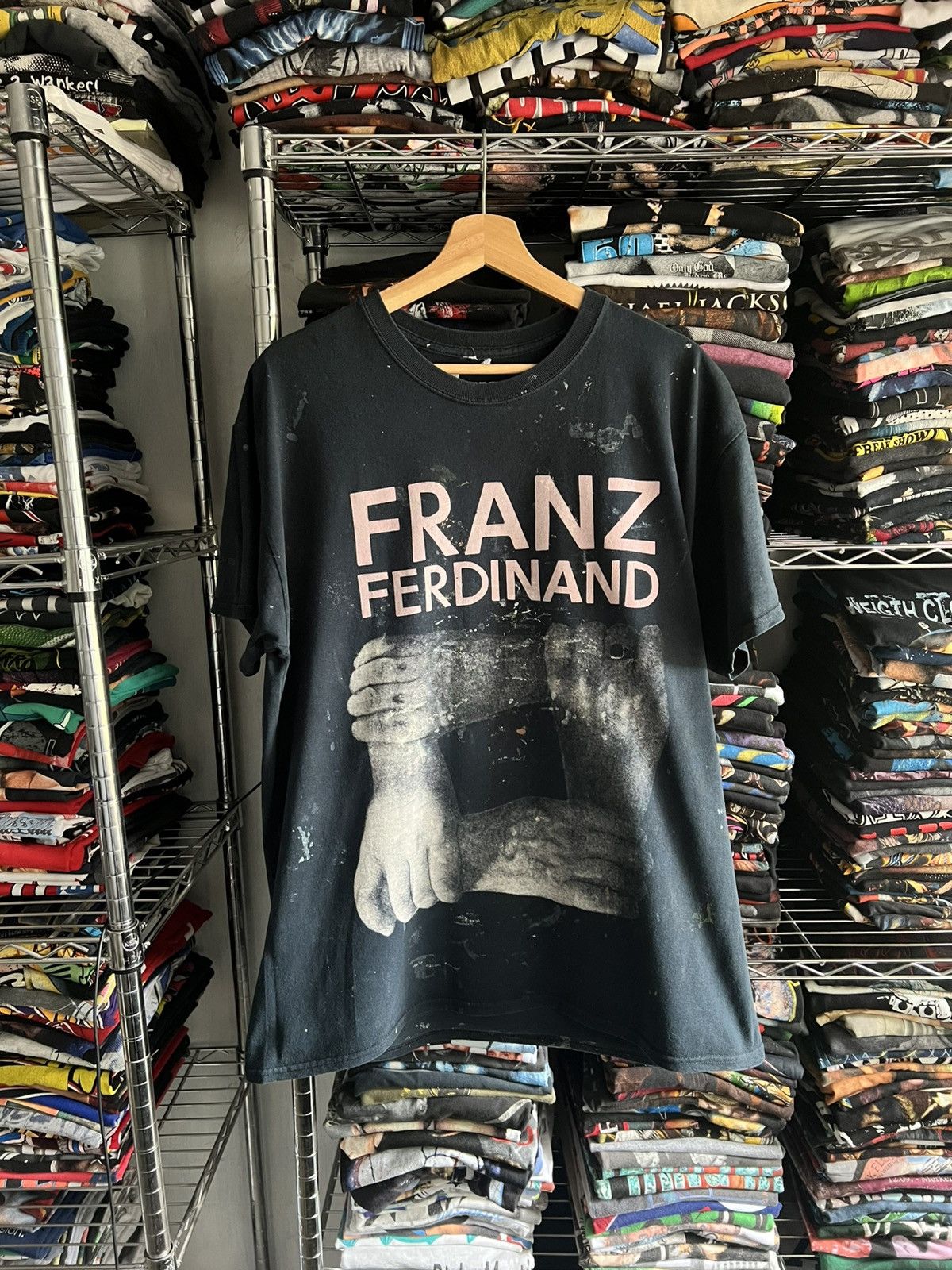 Band Tees 2014 Franz Ferdinand Pharmacist Analyst Narcissist Nemesis Size US L / EU 52-54 / 3 - 1 Thumbnail