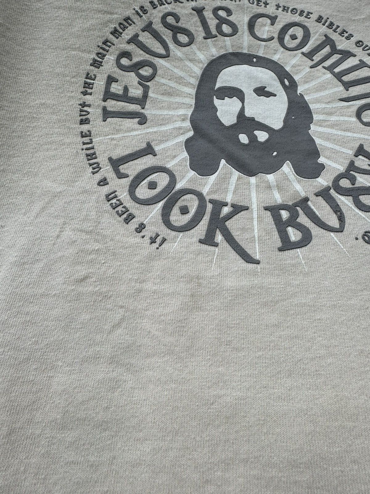 Vintage Vintage Xplicit Jesus is coming Humor T shirt Y2K Size US L / EU 52-54 / 3 - 8 Thumbnail