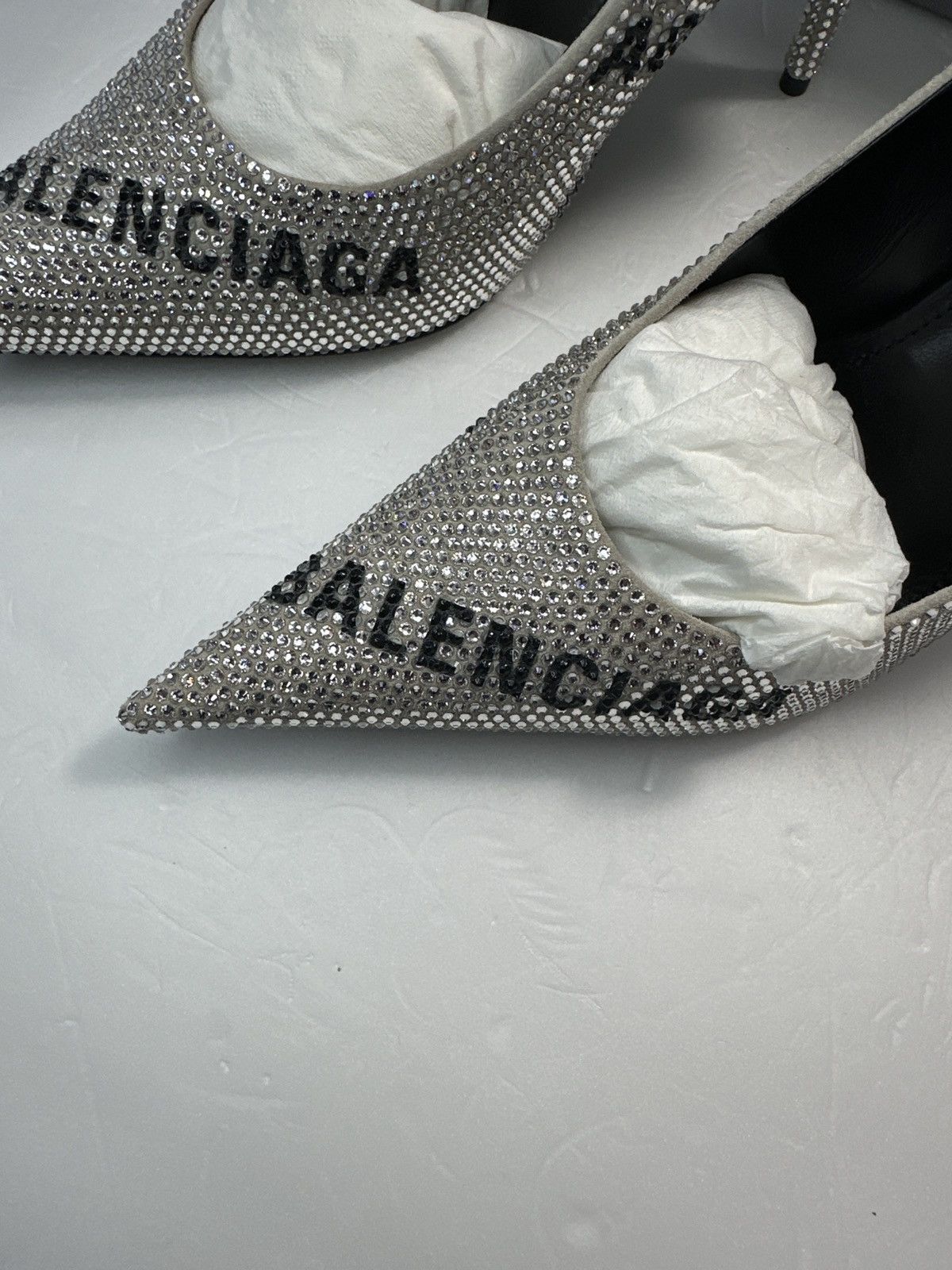 Balenciaga BALENCIAGA Square Knife embellished pumps Size US 9 / IT 39 - 12 Thumbnail
