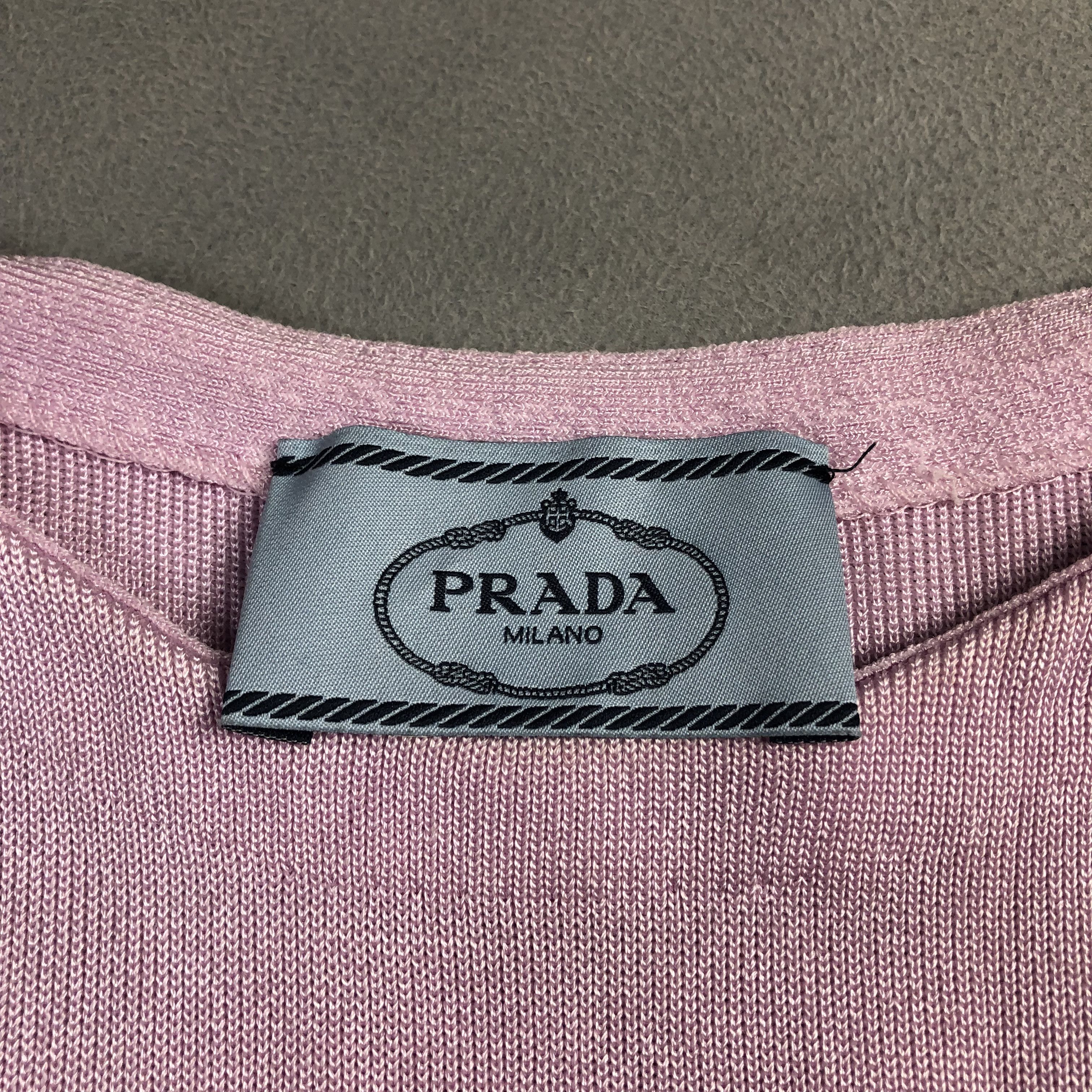 Prada Prada Viscose Sleeveless Top Size S / US 4 / IT 40 - 5 Thumbnail