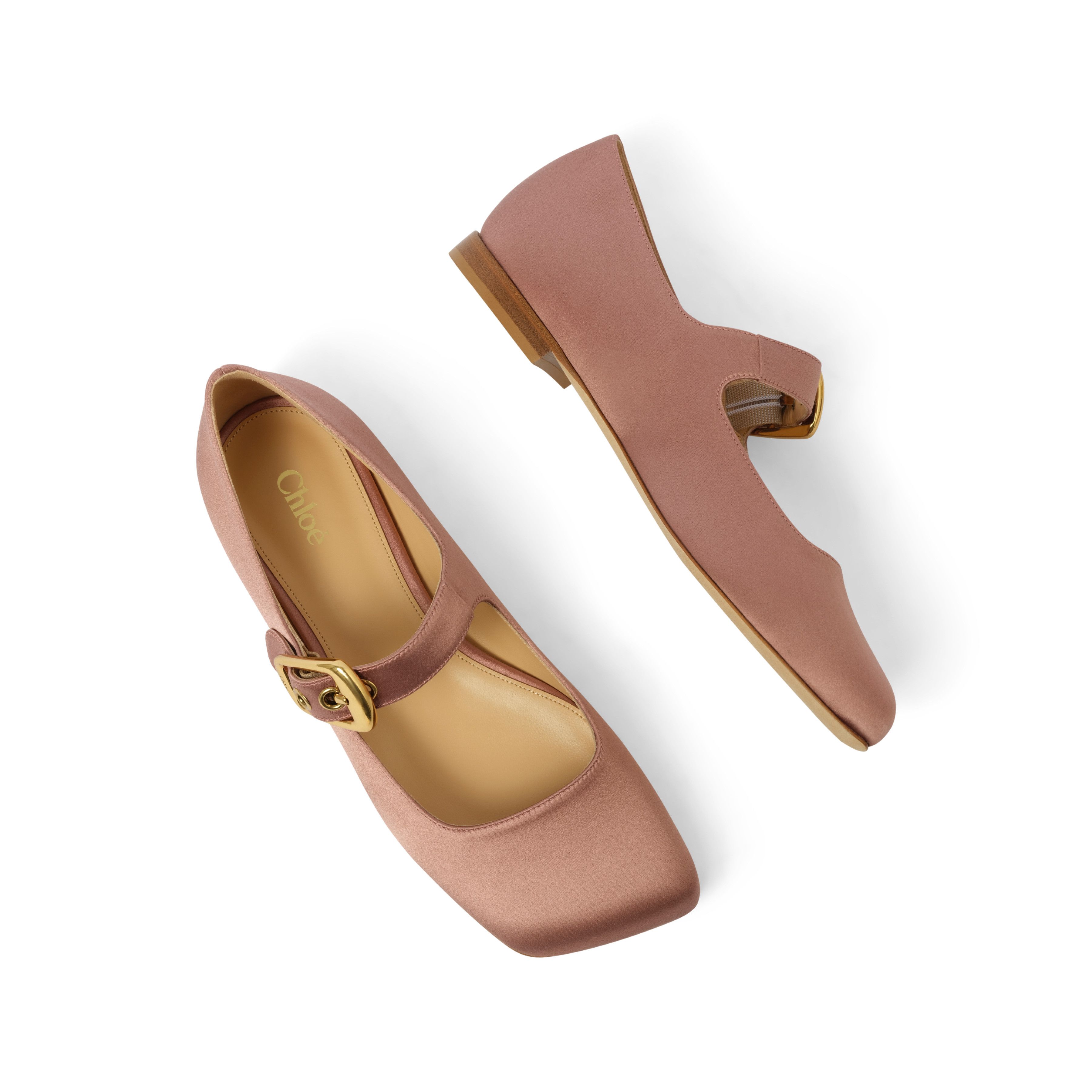 Chloe o1loc1c10226 Polly Flats in Misty Rose Size US 9 / IT 39 - 4 Thumbnail