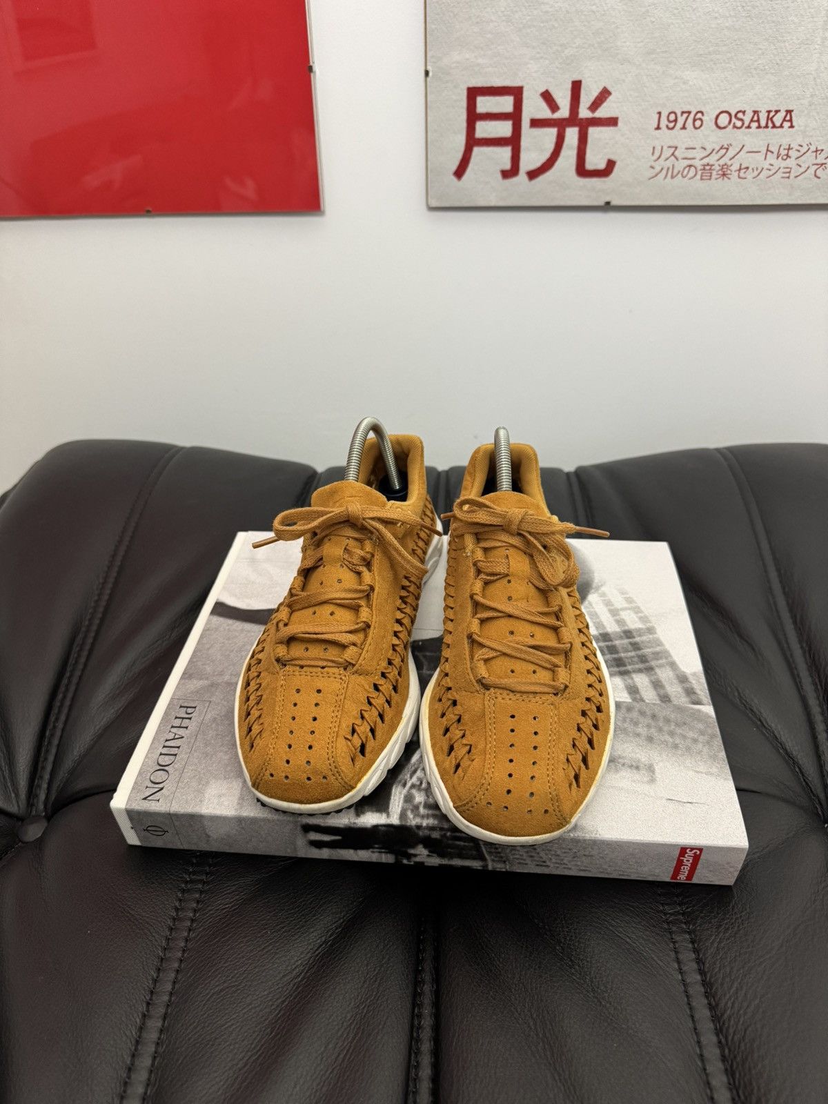 Nike Nike Mayfly Woven Low Mustard Sneakers Rare Streetwear Hype Size US 5.5 / EU 38 - 2 Thumbnail