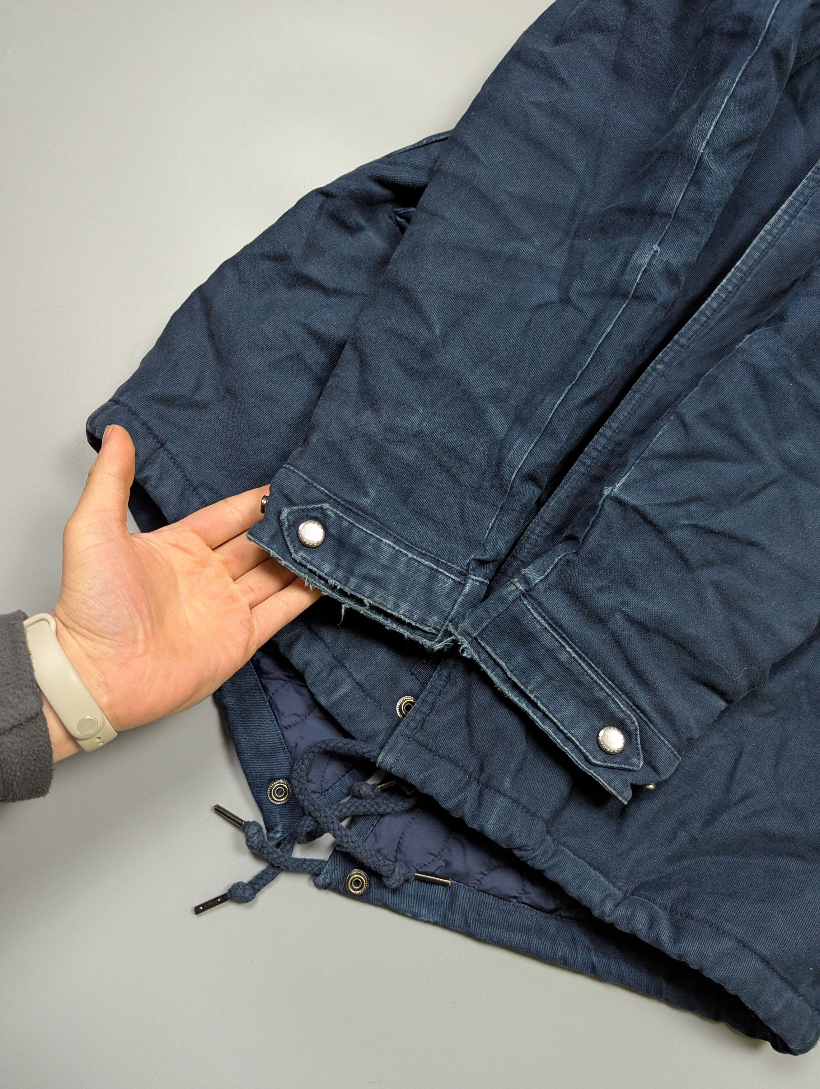 Carhartt Wip Carhartt WIP Dalsh VTG Men’s Canvas Parka Faded Jacket Size US M / EU 48-50 / 2 - 13 Thumbnail