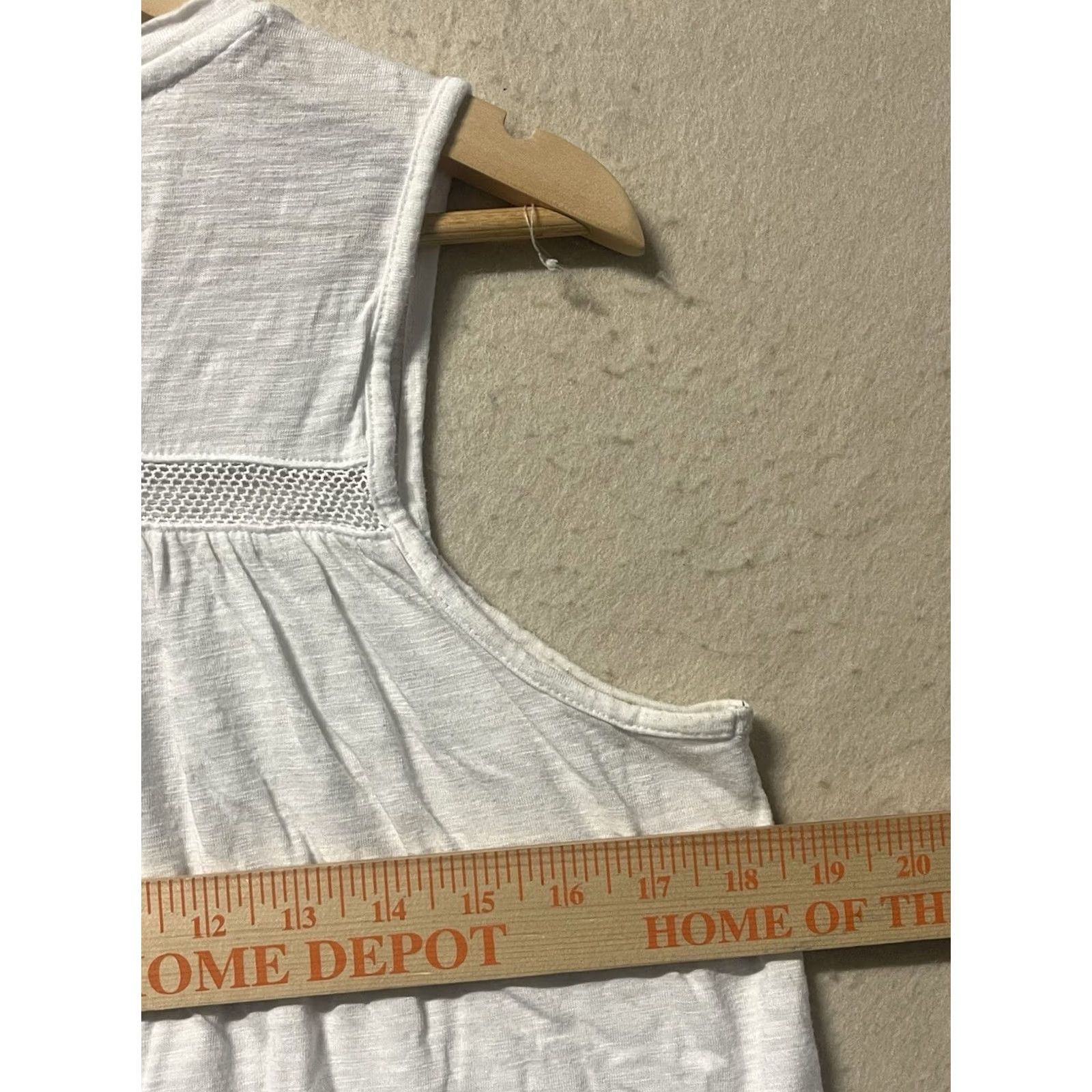 Gap GAP Blouse Tank Top Women M White Layered Tank Top Blouse White Womens Medium GAP Blouse Tank Top Women M White Layered Tank Top Blouse White Size M / US 6-8 / IT 42-44 - 3 Thumbnail